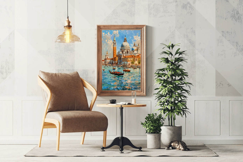 Beautiful View of Santa Maria Della Salute Wall Art - beink online art store