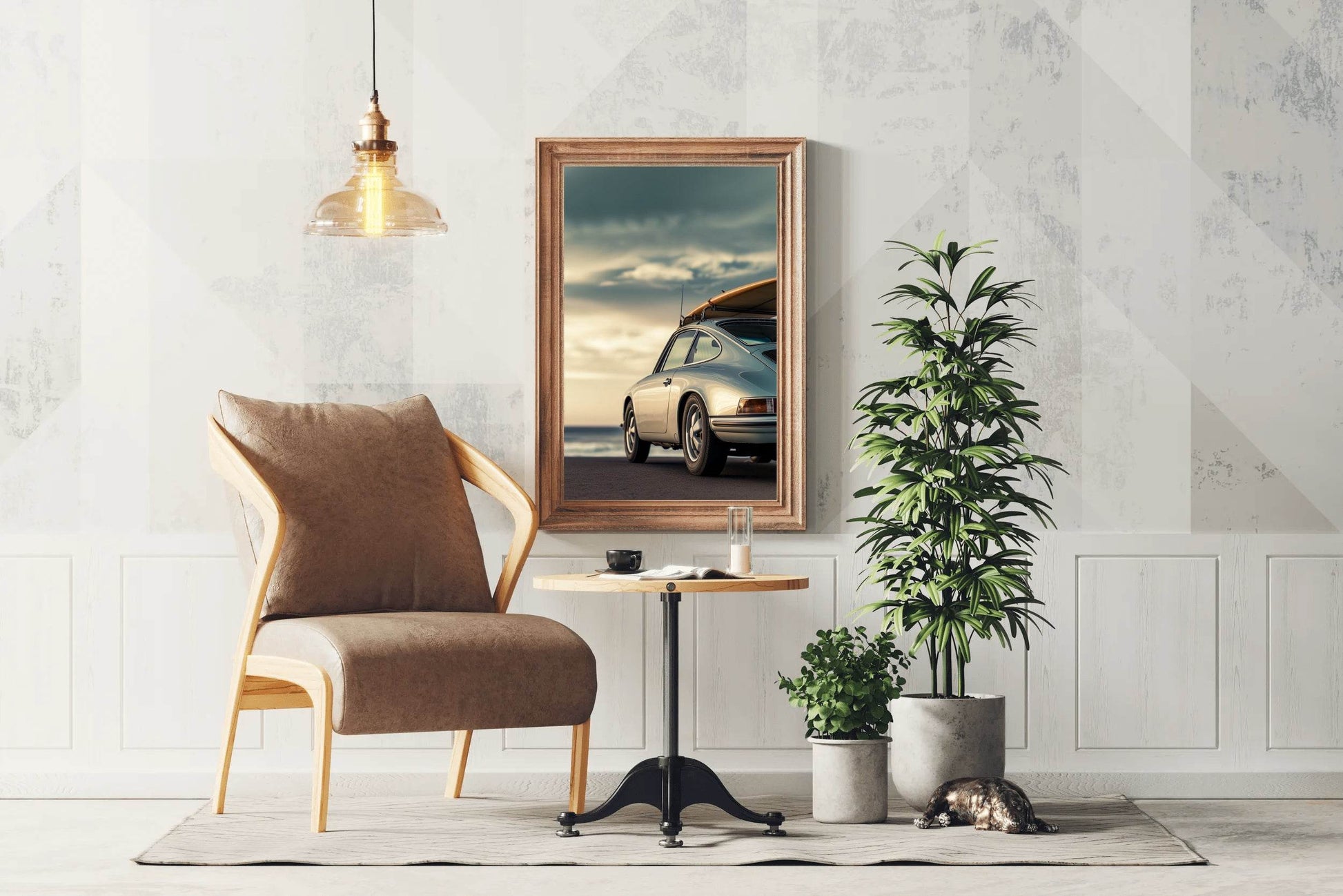 Porsche 911 Vintage Wall Art - beink online art store