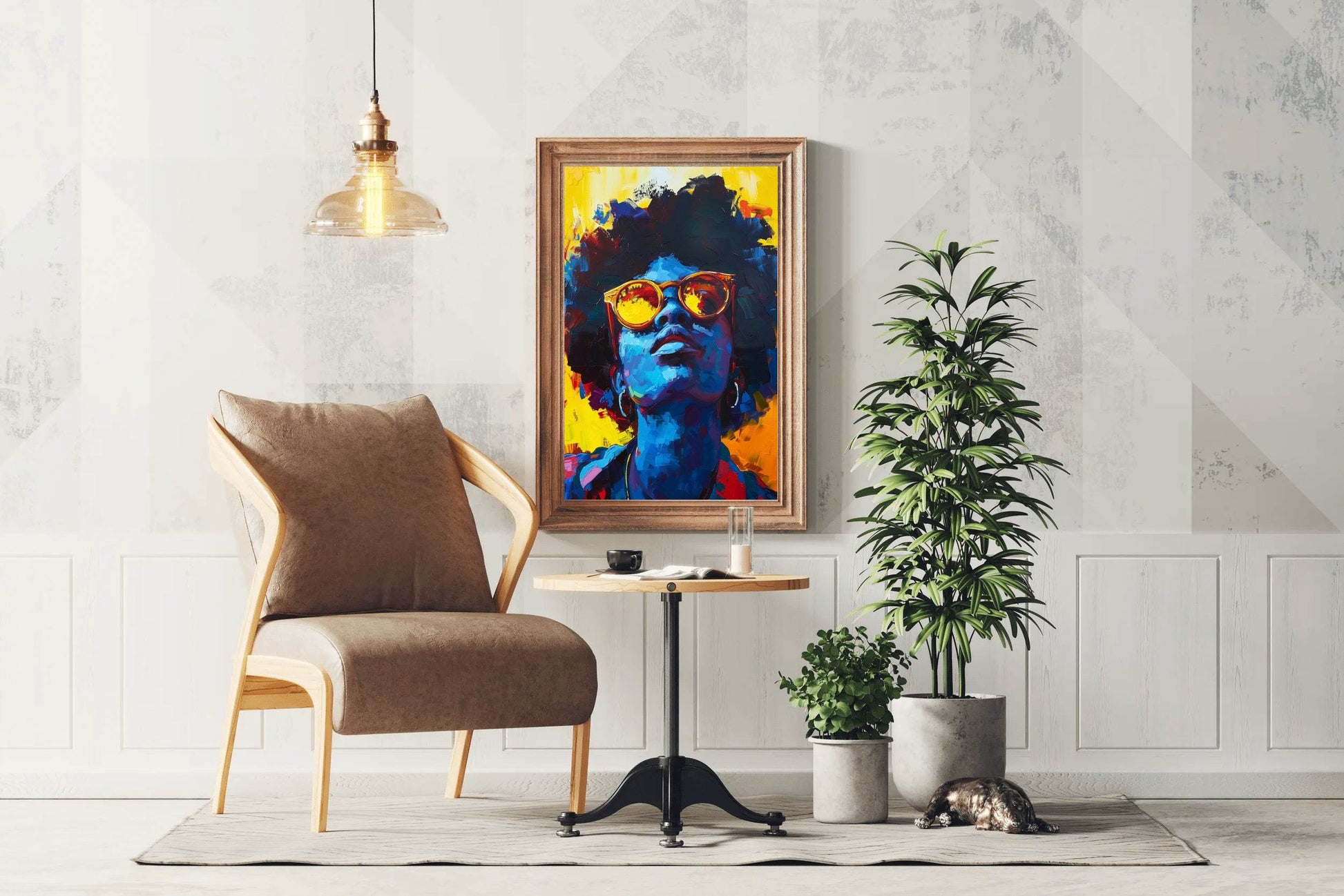 Fashion Woman Wall Art - beink online art store