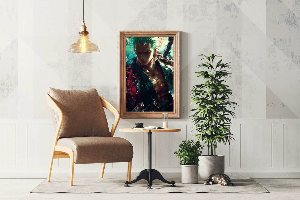 Zoro Character Digital Art - beink online art store