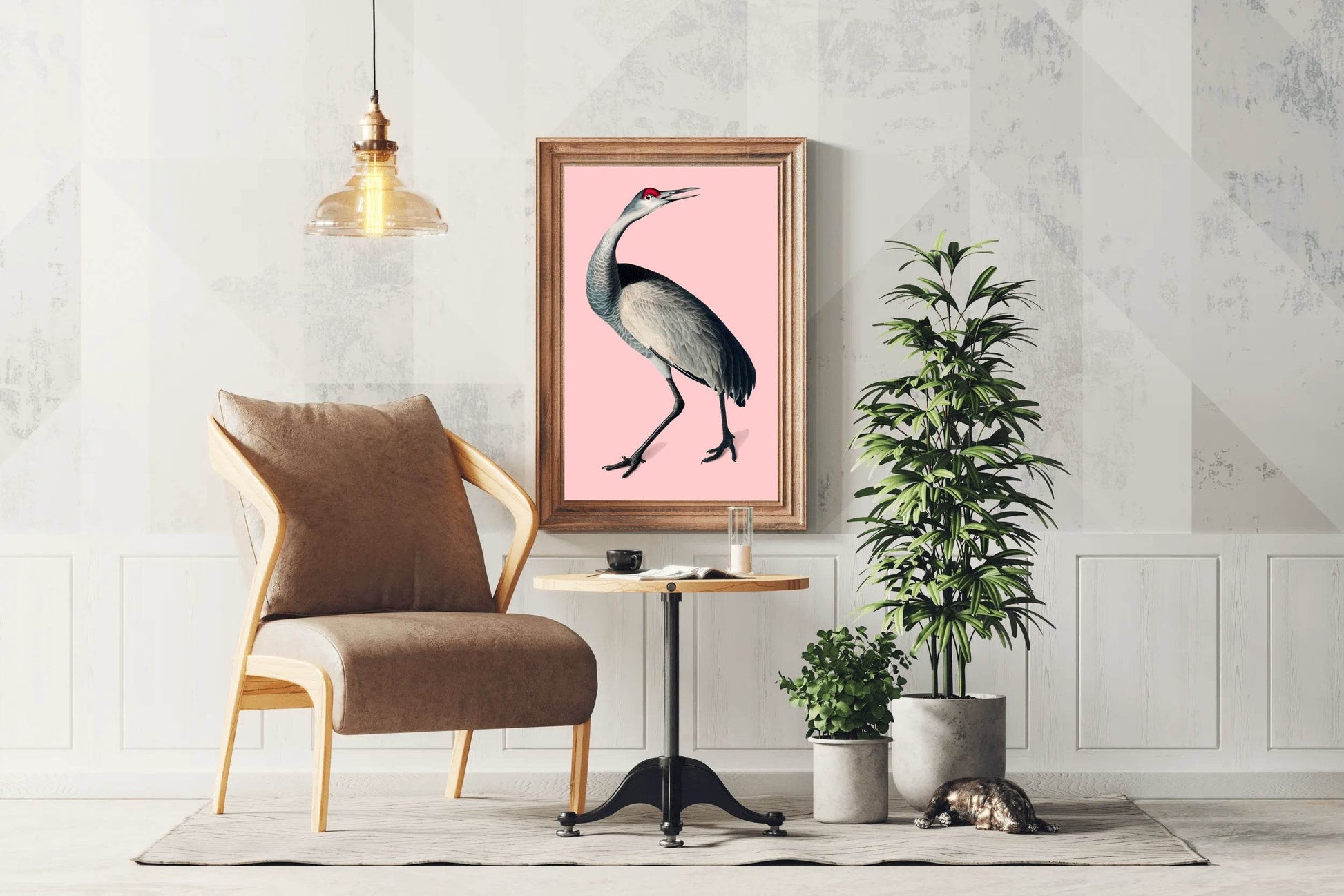 Florida Sandhill Crane Wall Art - beink online art store