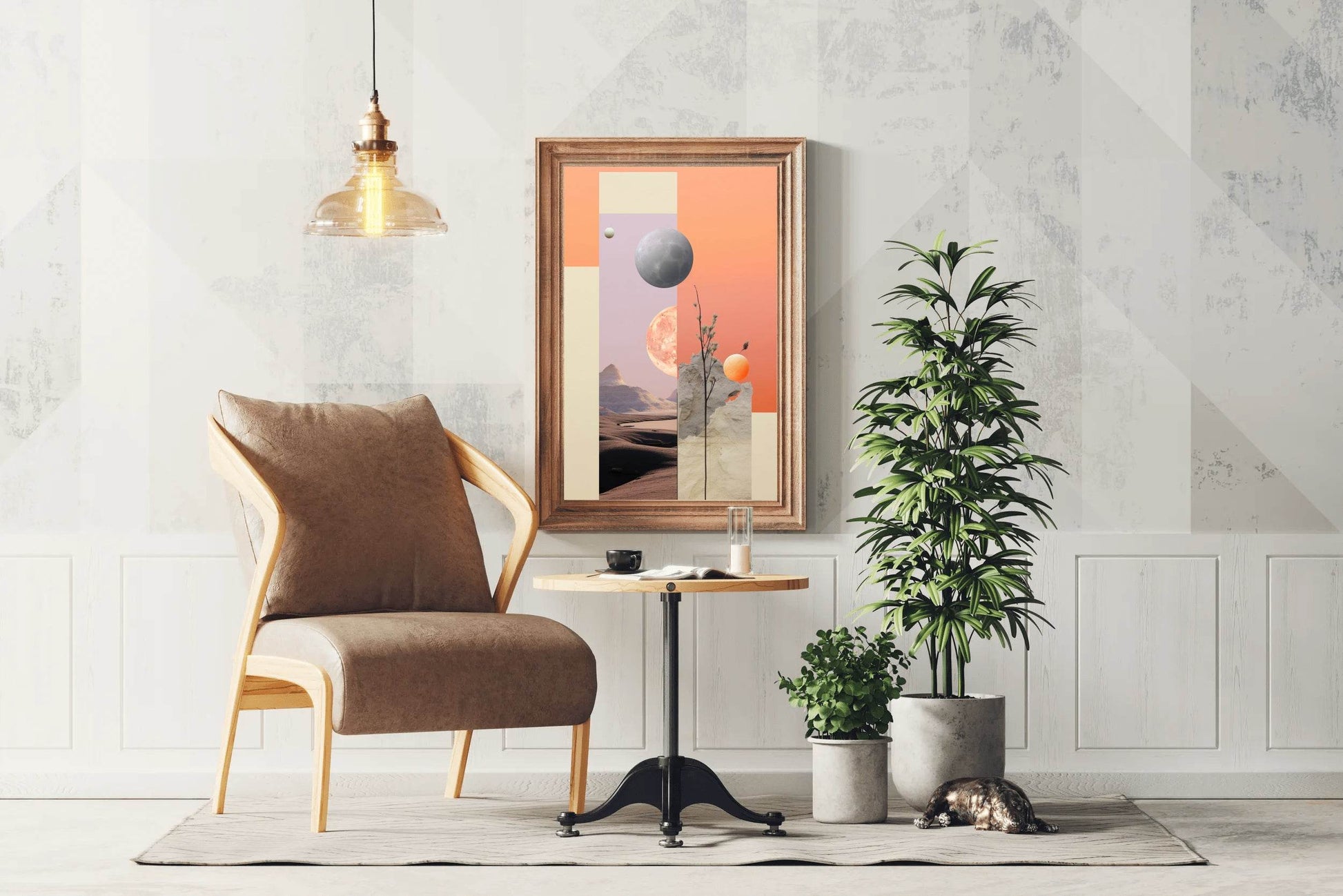 Sunset Abstract Wall Art - beink online art store