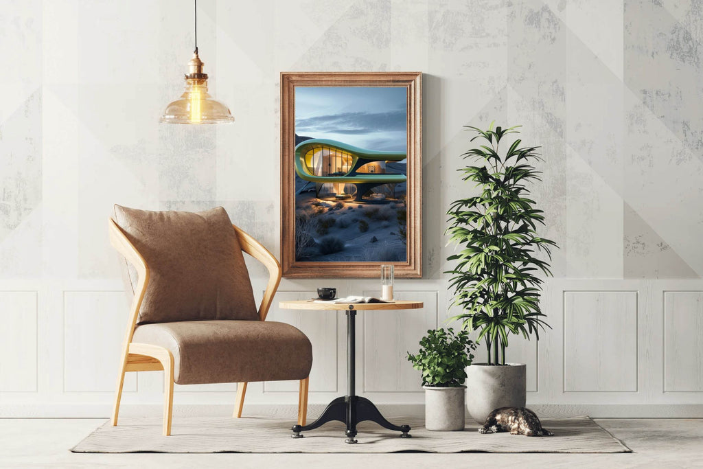 Modern Architecture Wall Art - beink online art store