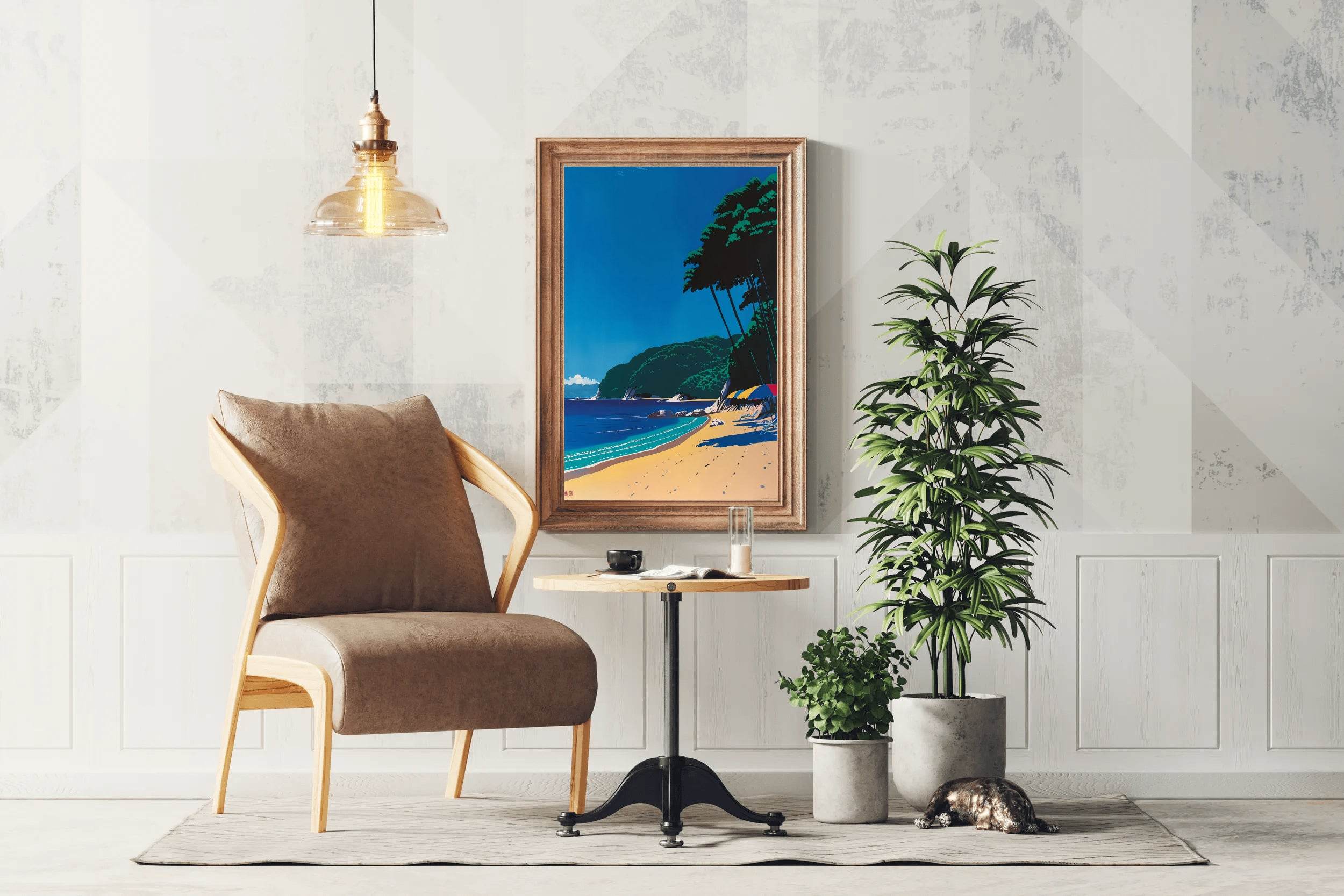 Coastal Bliss Modern Wall Art - beink online art store
