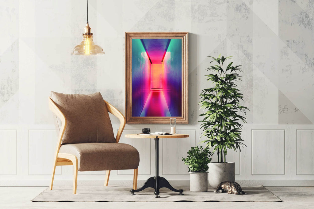 Multicolor LED Room Abstract Wall Art - beink online art store