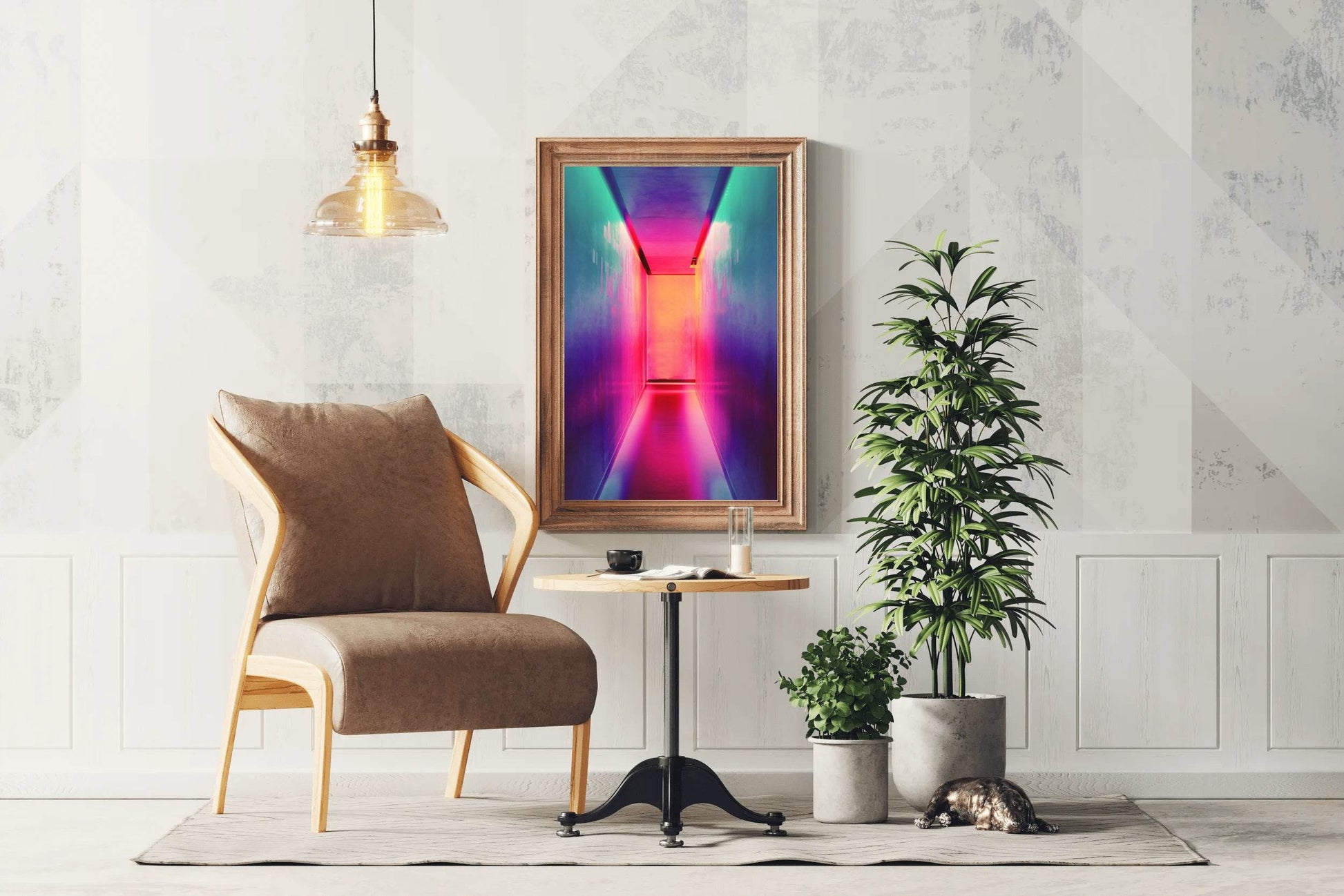 Multicolor LED Room Abstract Wall Art - beink online art store