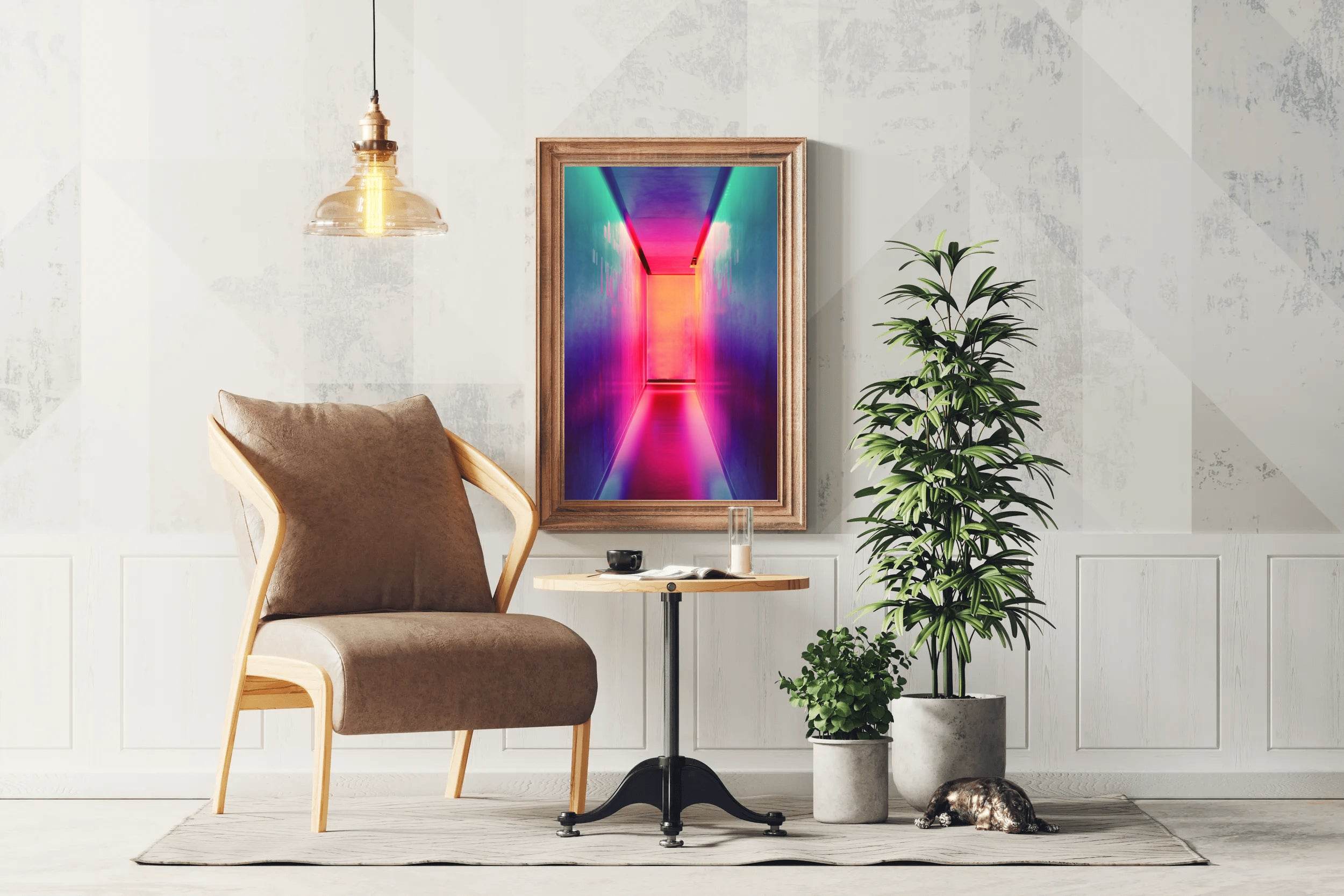 Multicolor LED Room Abstract Wall Art - beink online art store