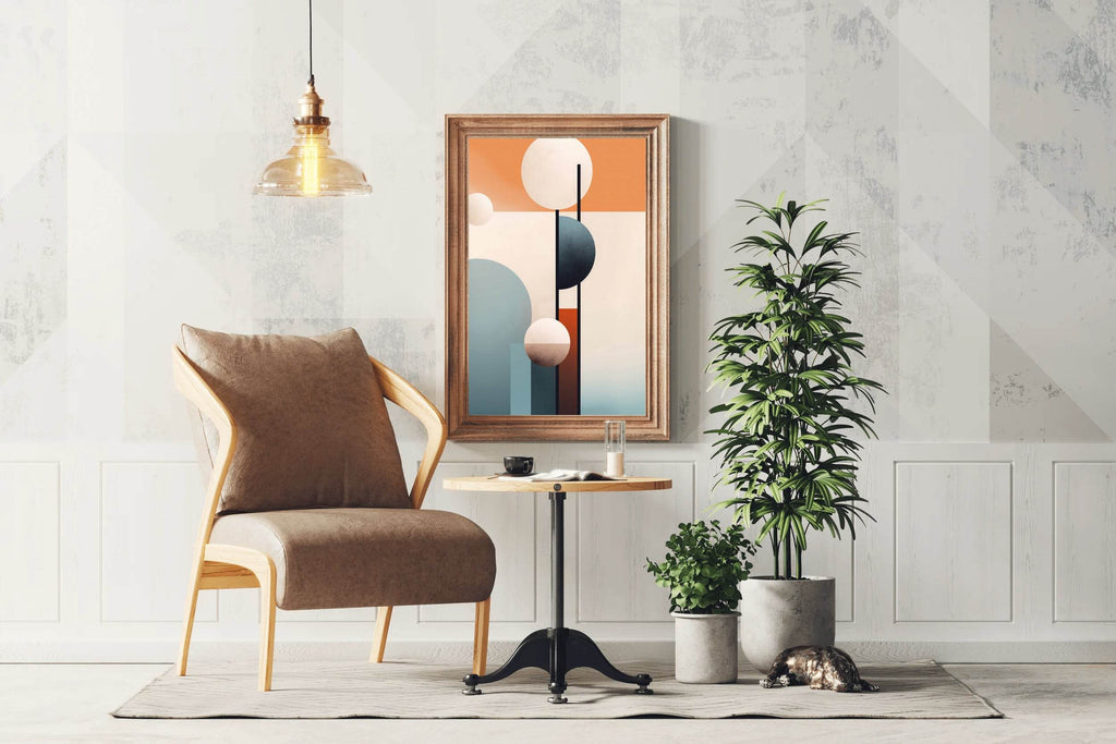Geometric Abstract Wall Art - beink online art store