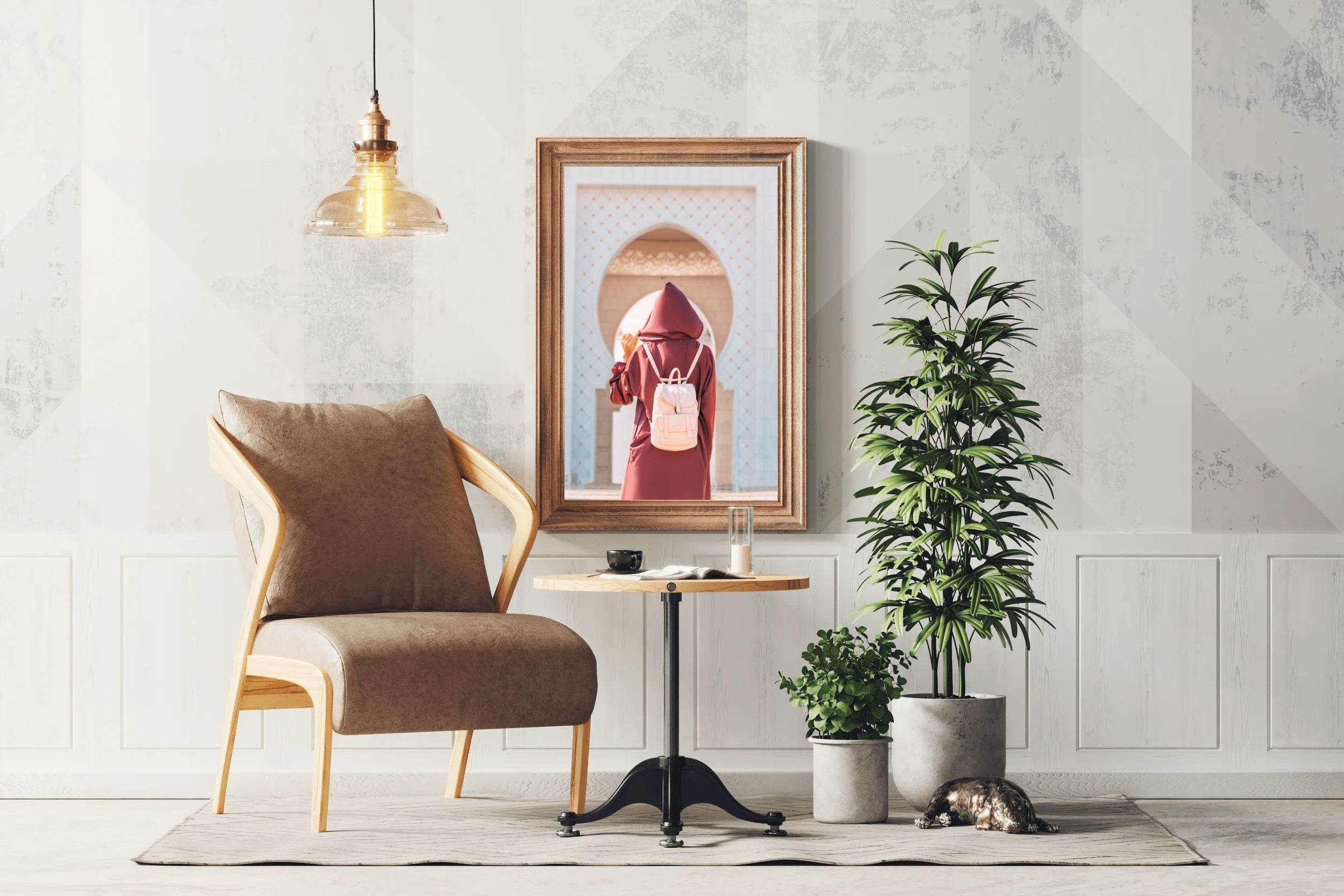 Solemn Devotee Wall Art - beink online art store