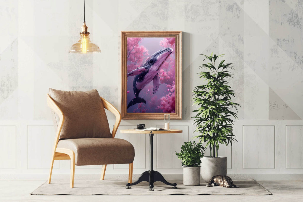 Whale Fantasy Picture Wall Art - beink online art store
