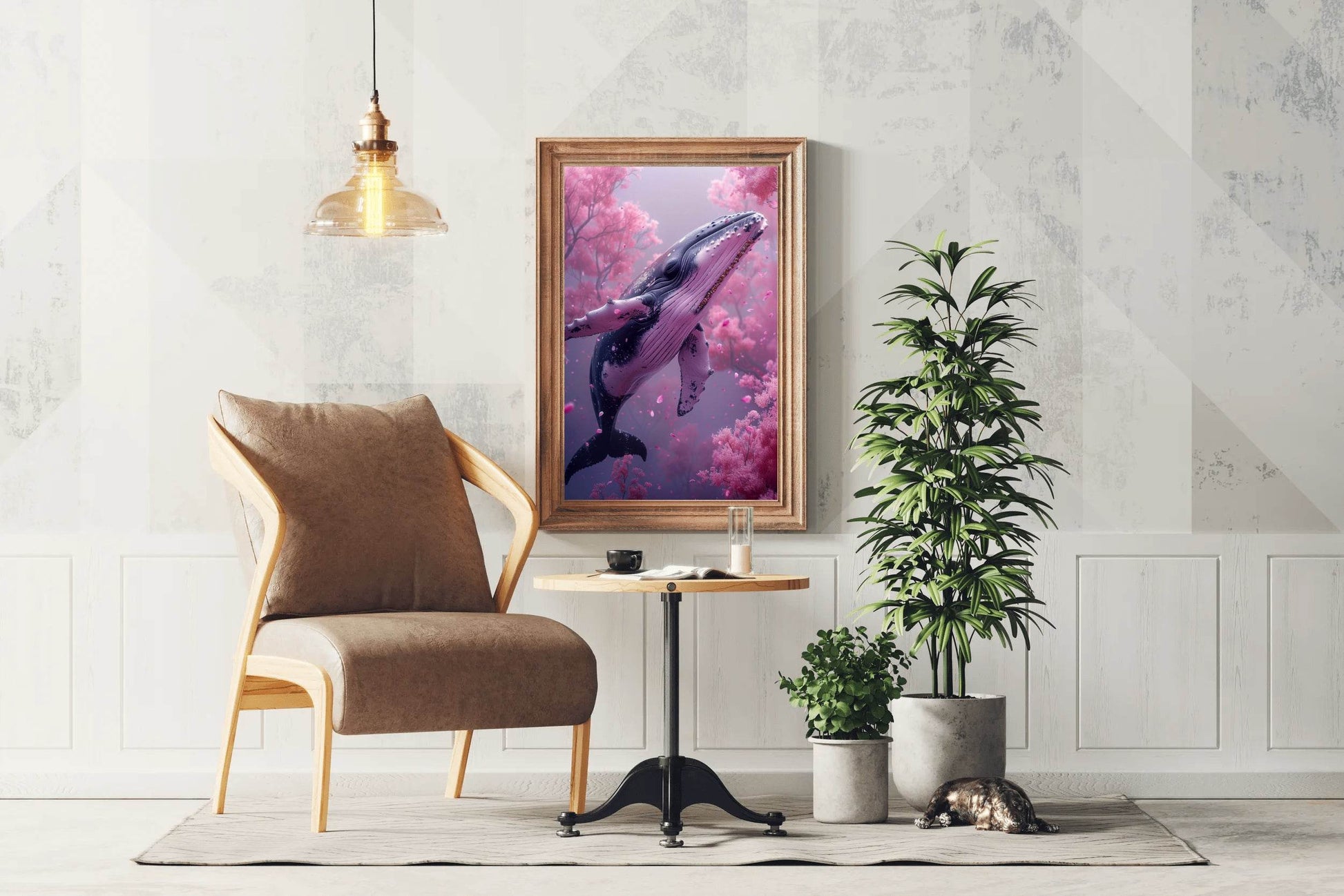 Whale Fantasy Picture Wall Art - beink online art store