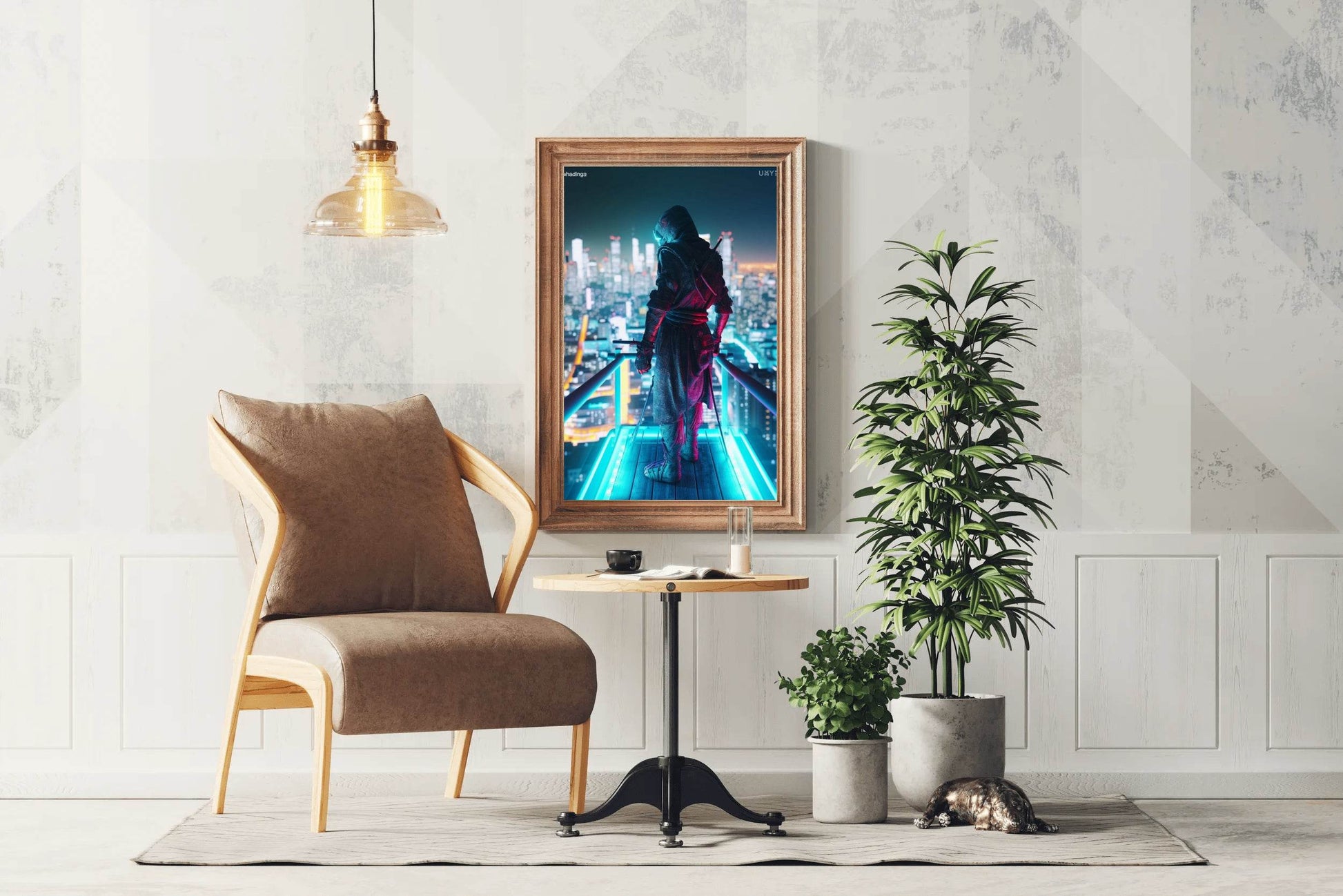 Guardian Ninja Anonymous Wall Art - beink online art store