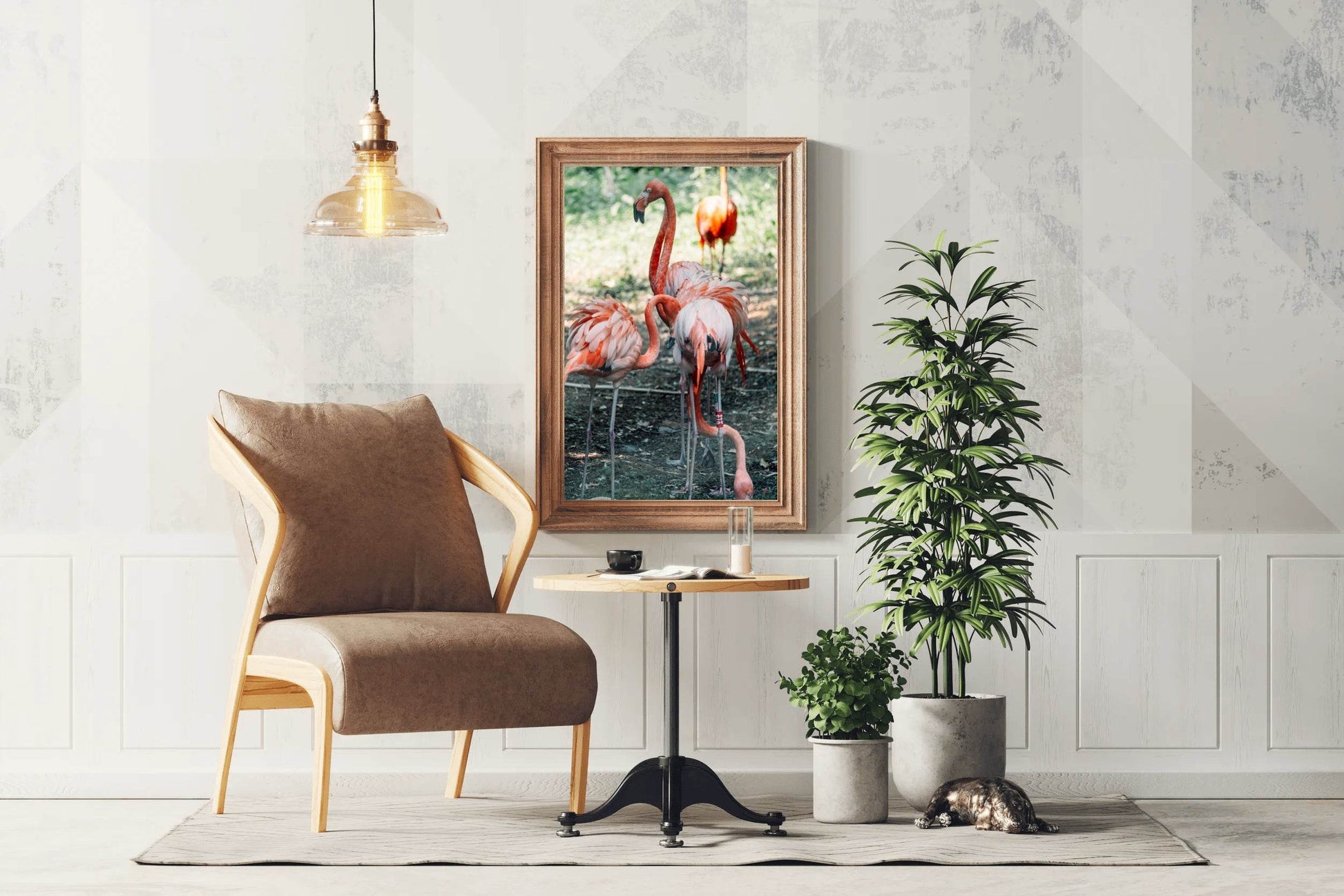 American Flamingo Animal Wall Art - beink online art store