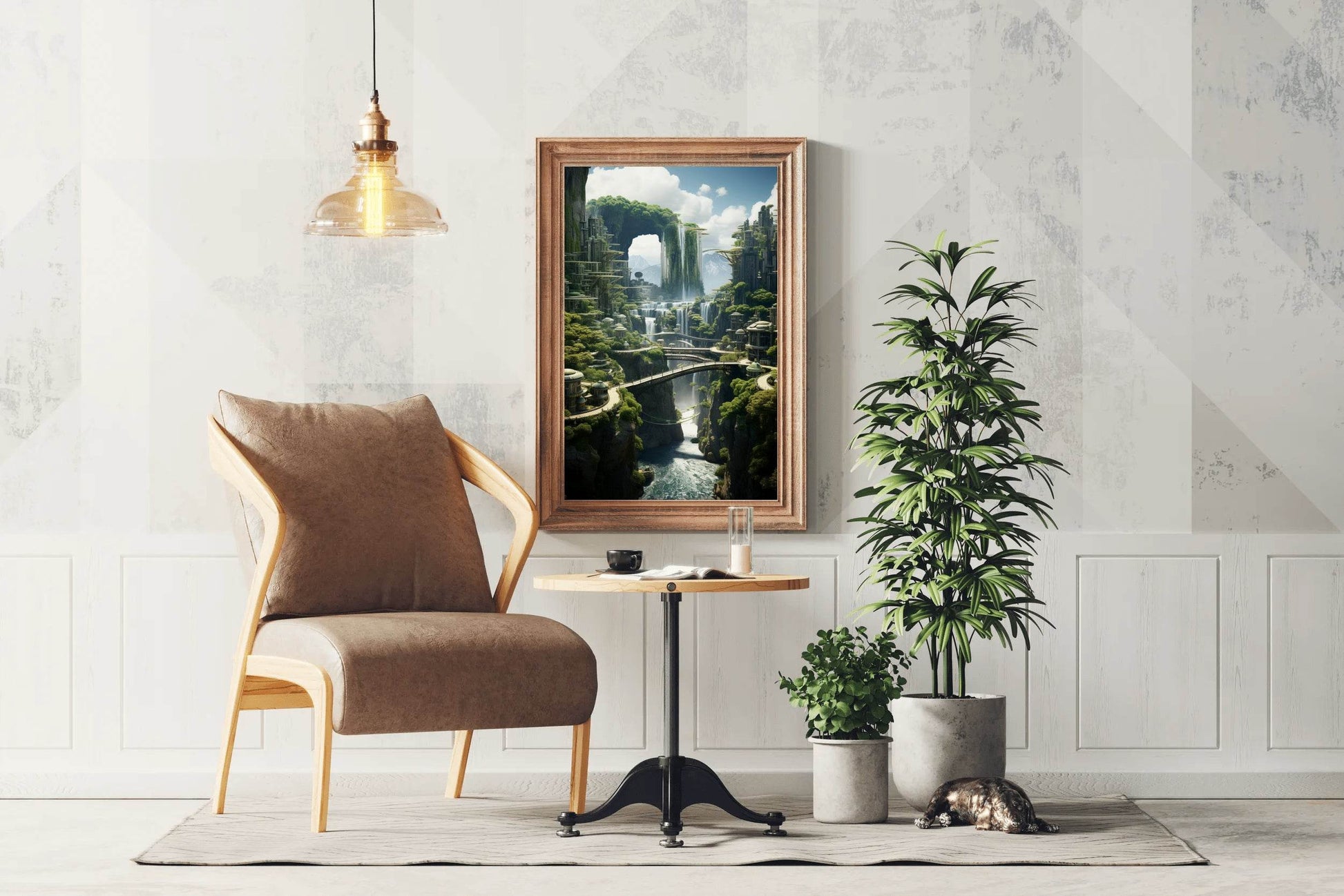 Lush Valleys Wall Art - beink online art store