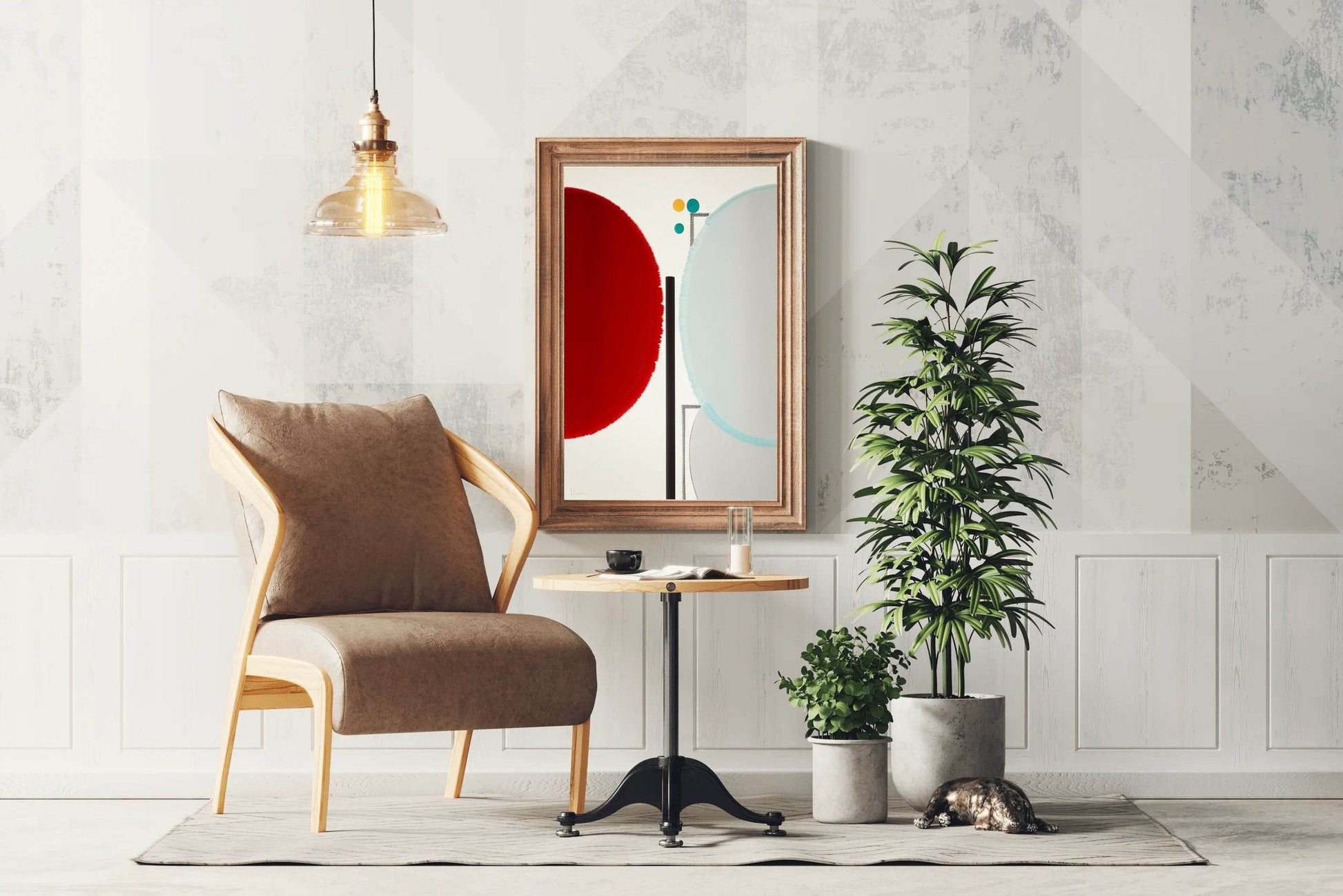 Creative Thinking Abstract Wall Art - beink online art store