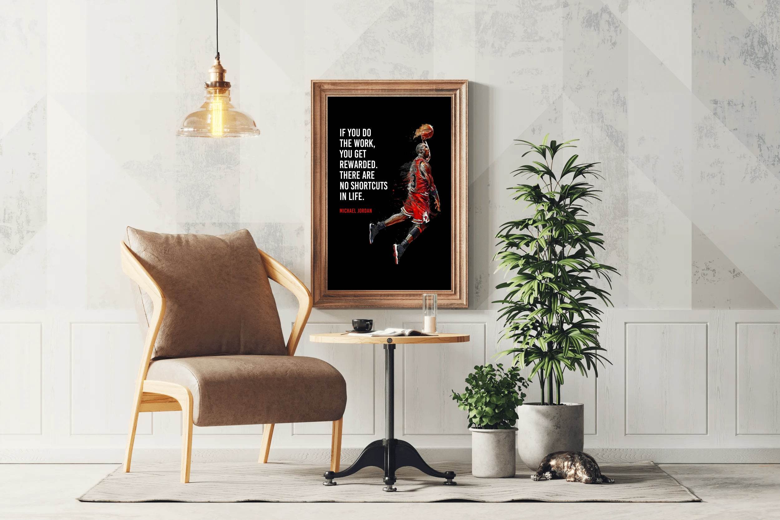 Micheal Jordan Motivational Quote Wall Art - beink online art store