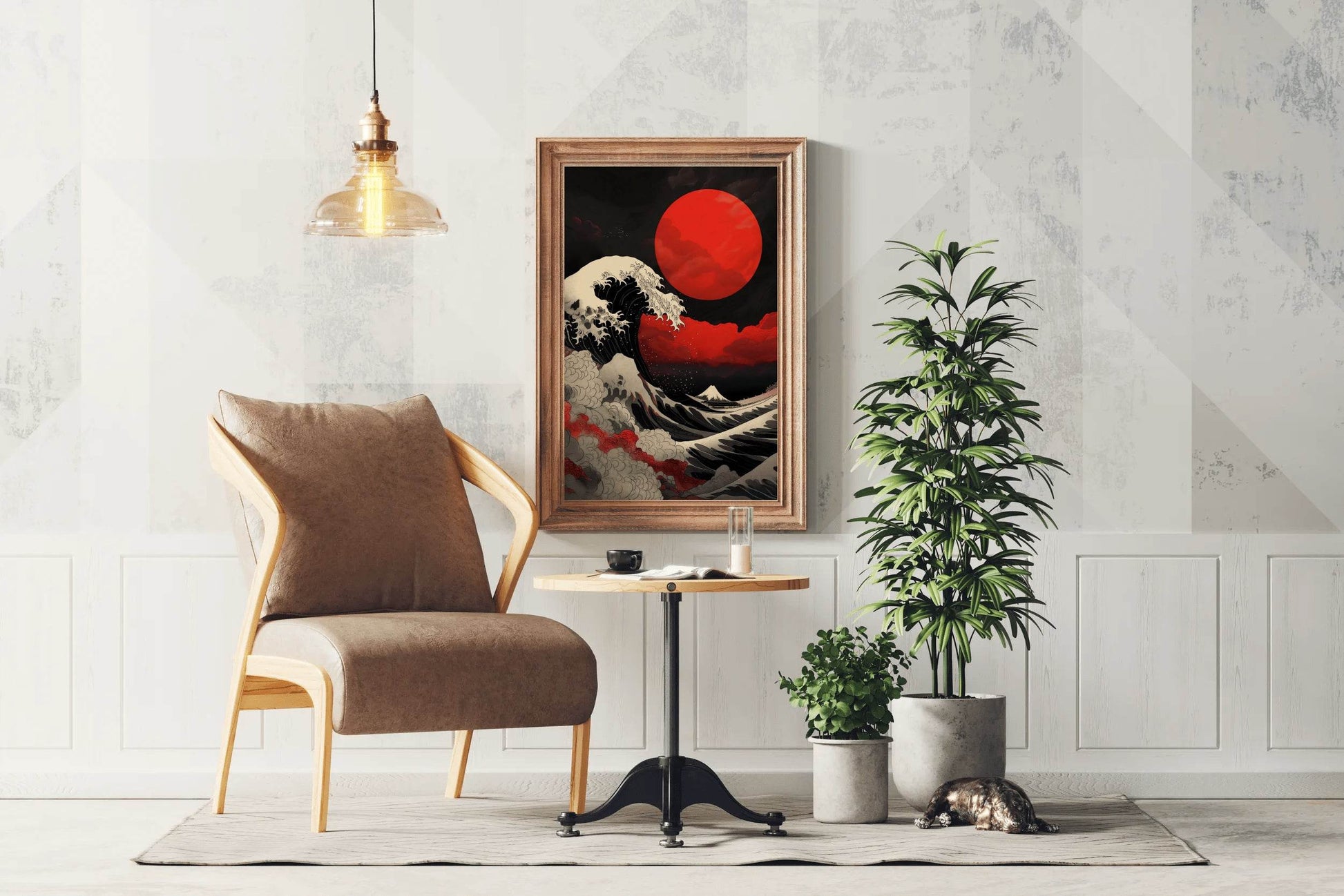 The Great Wave Off Kanagawa Wall Art - beink online art store