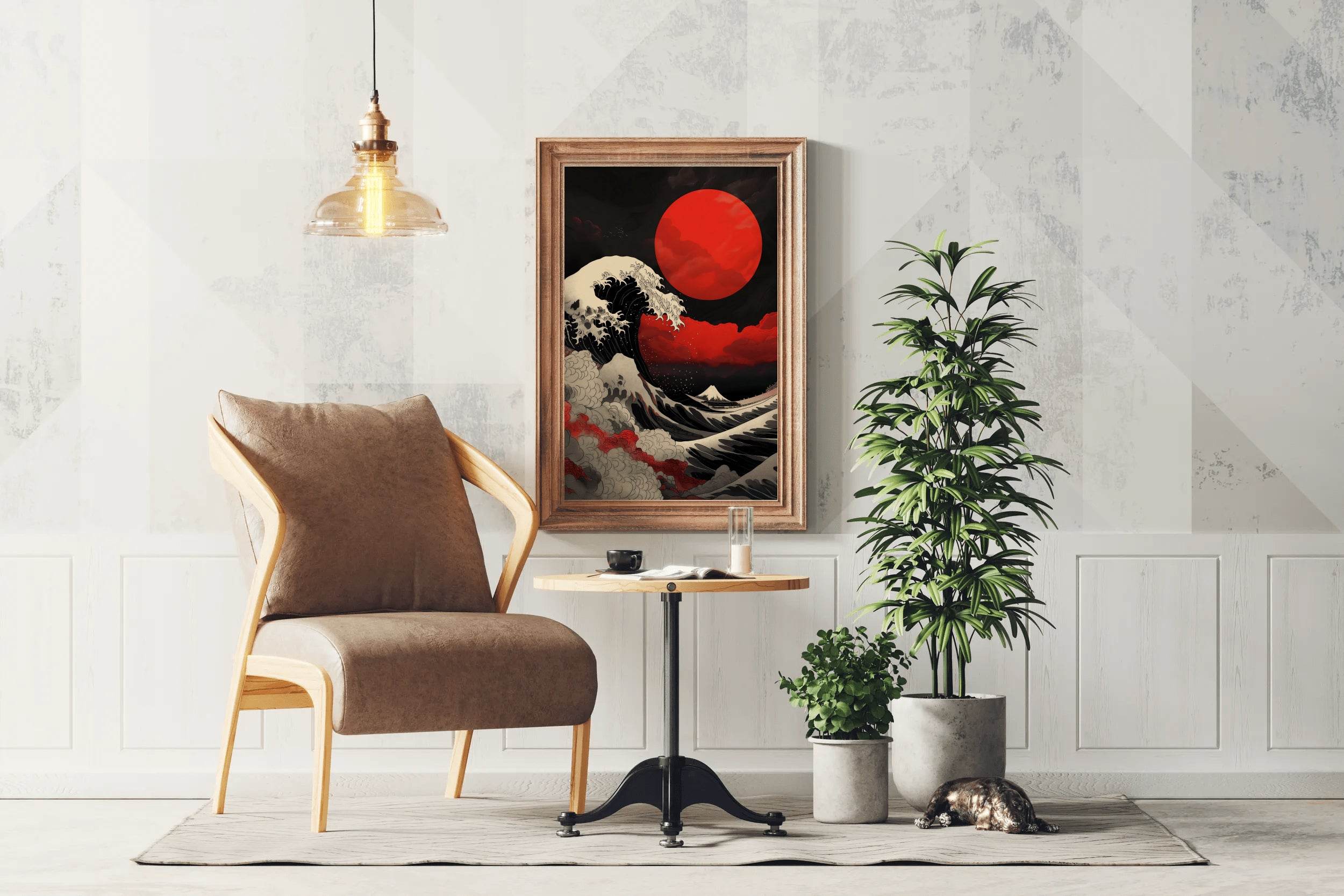 The Great Wave Off Kanagawa Wall Art - beink online art store