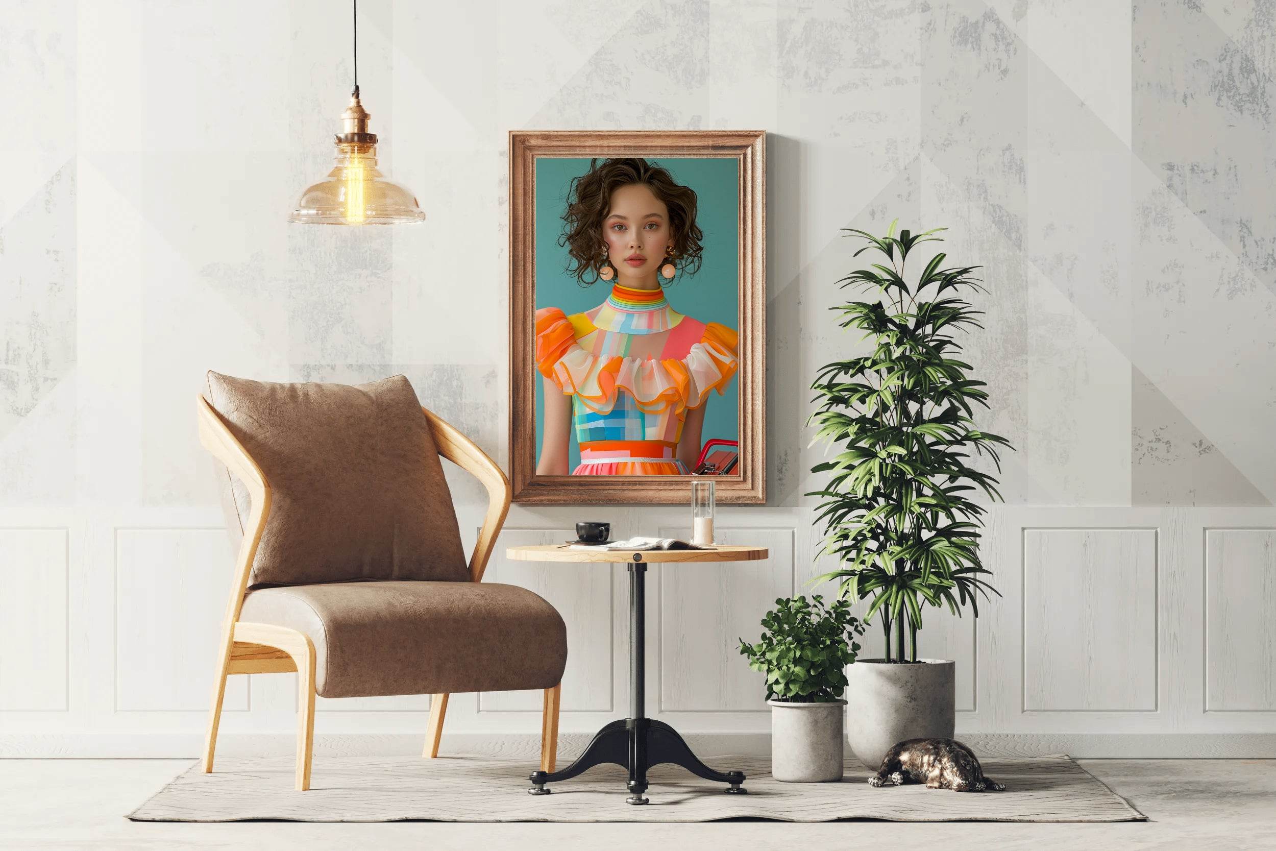 Colorful Women's Cotton T-Shirt - beink online art store