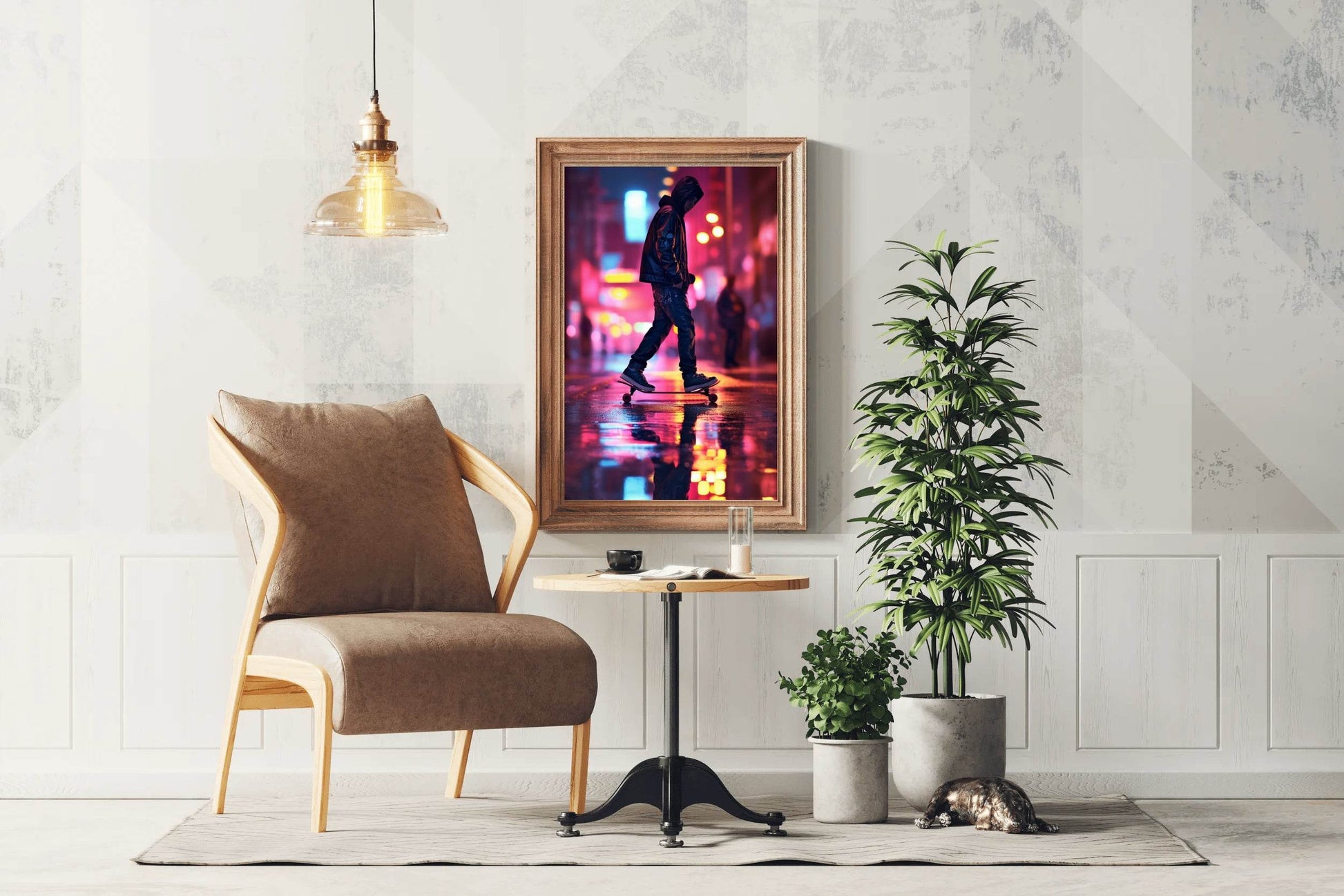 Young Skater Wall Art - beink online art store
