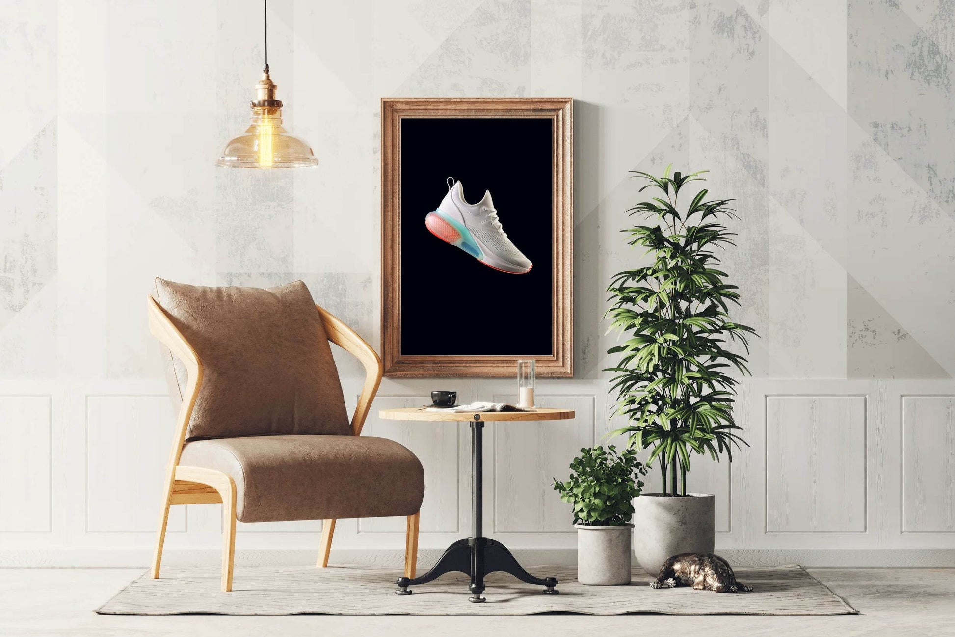 Joyride Running Shoes Wall Art - beink online art store