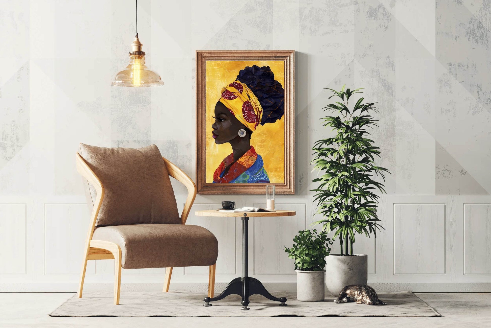 Modern African Women Wall Art - beink online art store