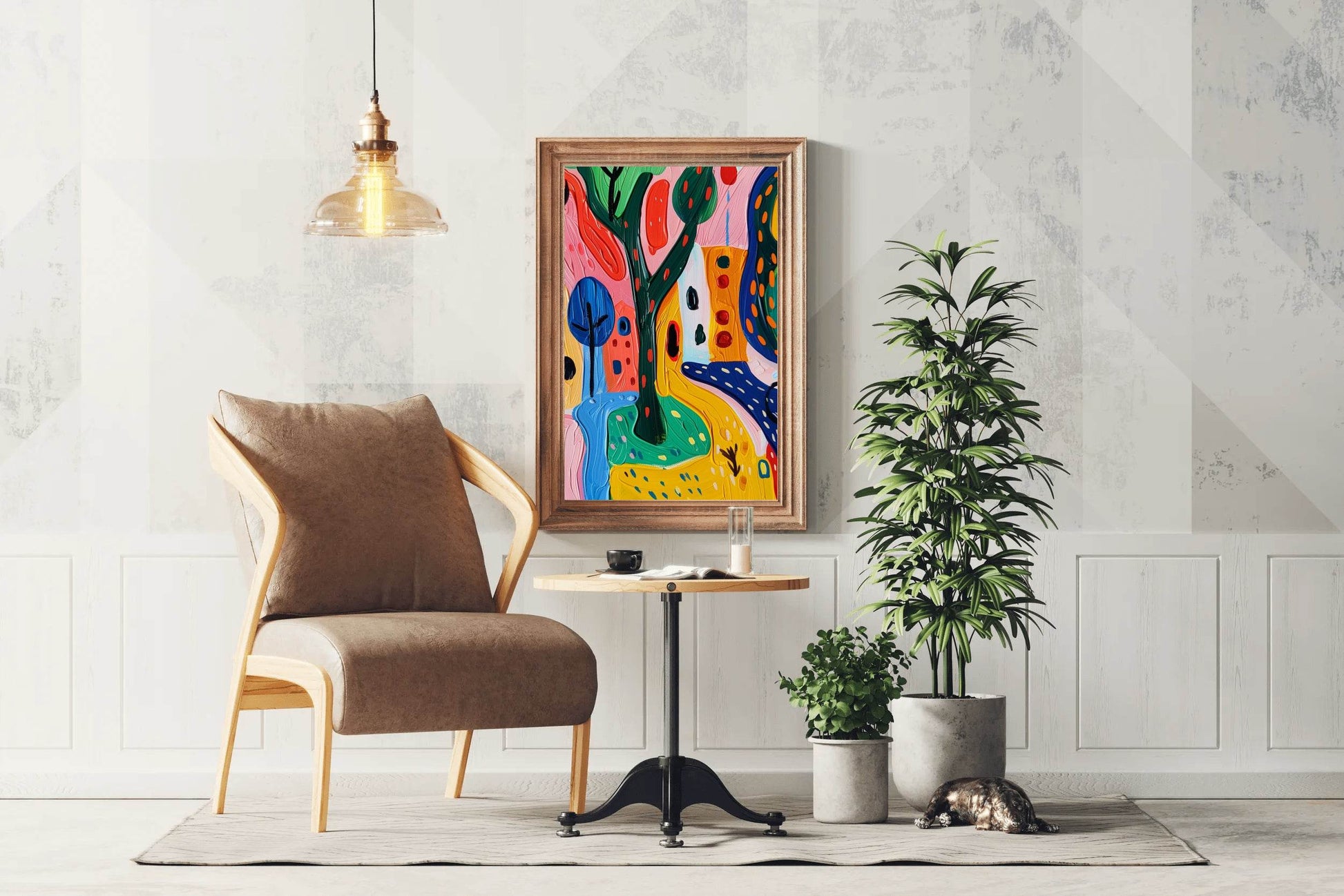 Colorful Landscape Digital Art - beink online art store
