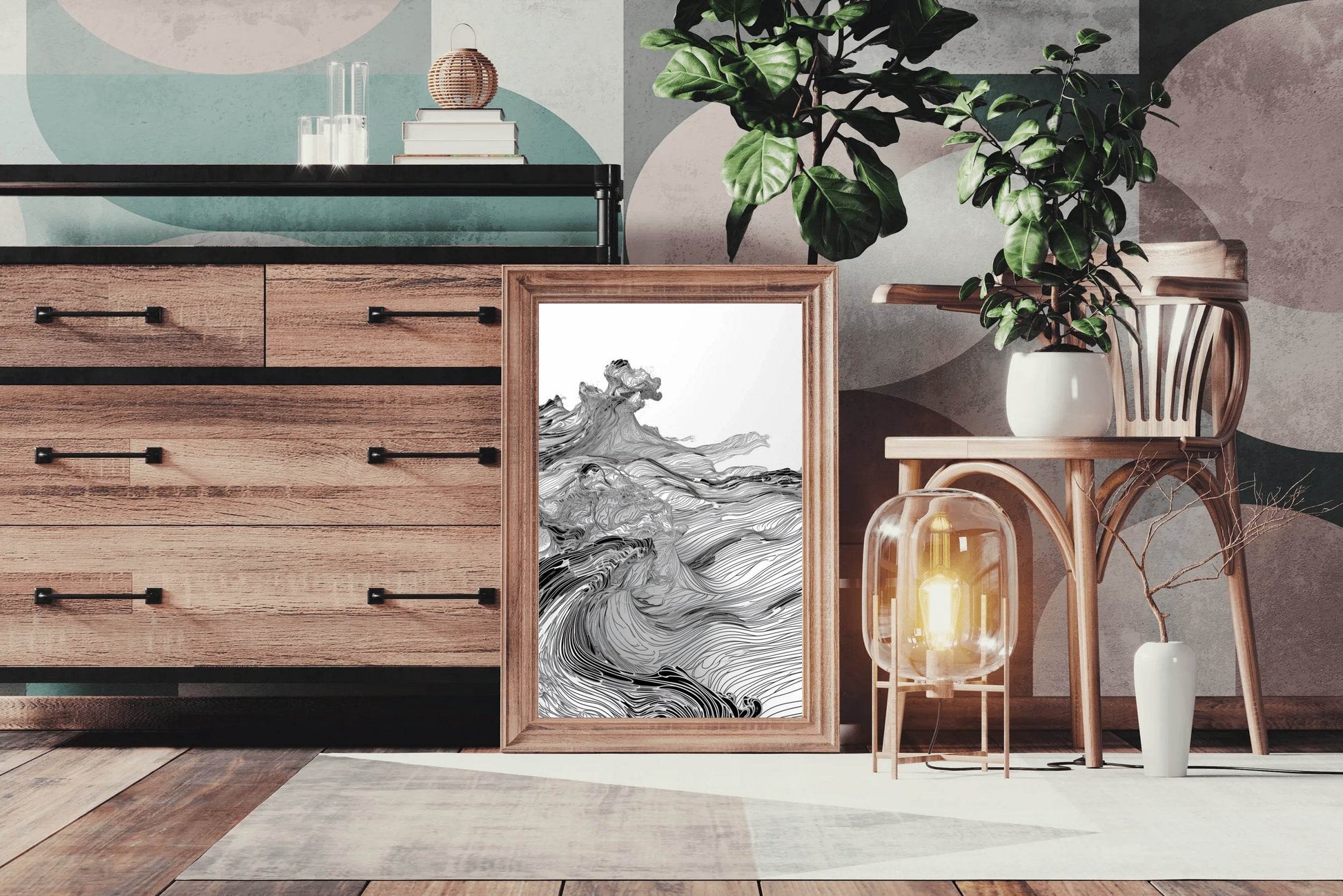 Fluid Dynamicsm Modern Wall Art - beink online art store