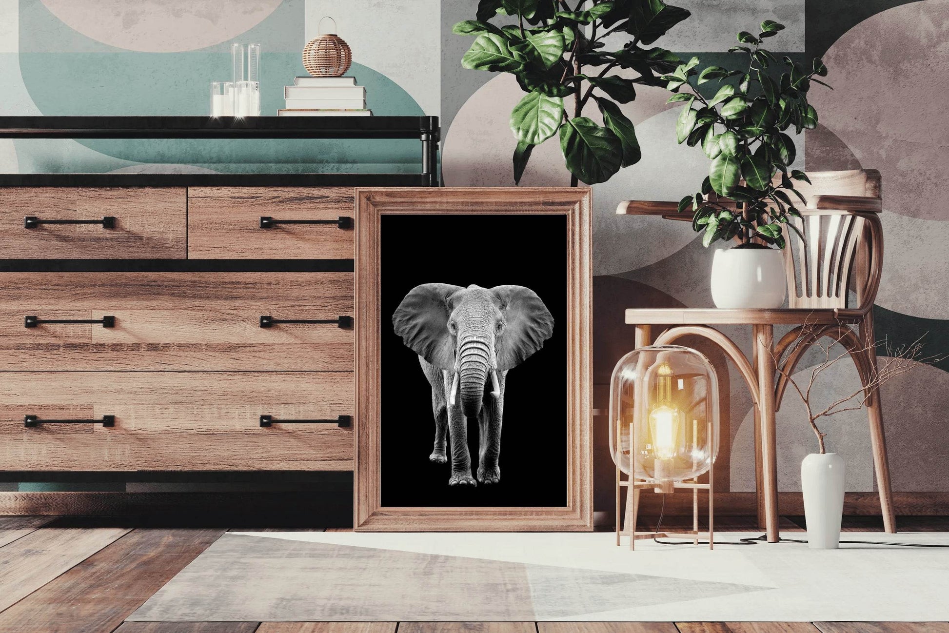 Picture of an Element With Blackground - beink online art store
