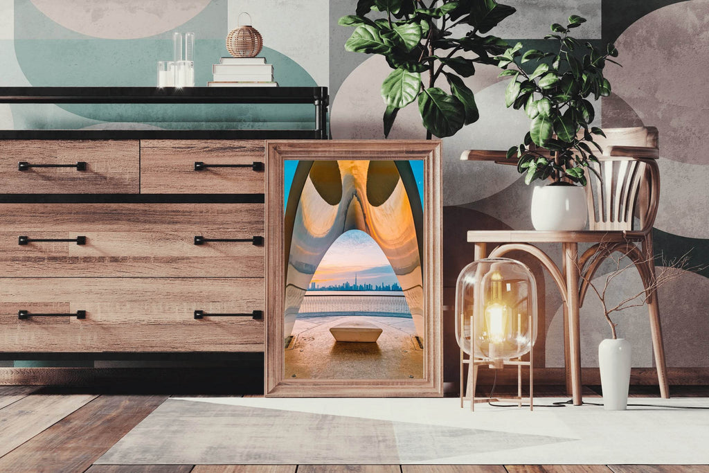 A City Across the Ocean Wall Art - beink online art store