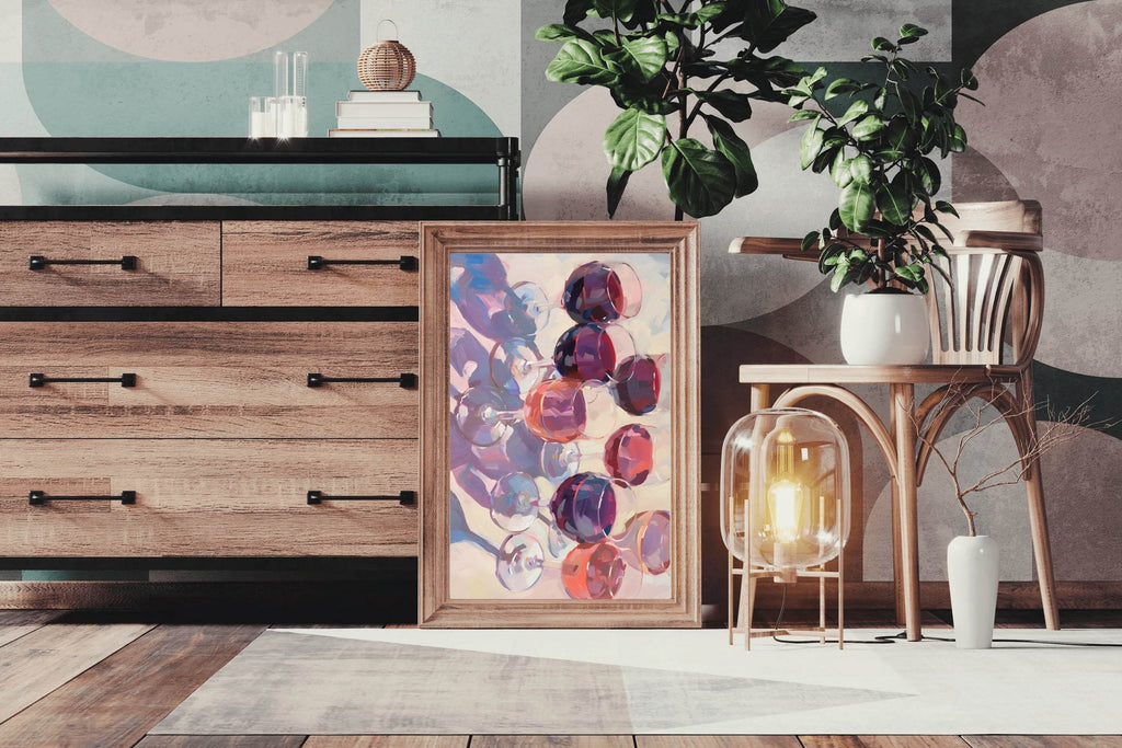 Painting Wine Cocktails Wall Art - beink online art store