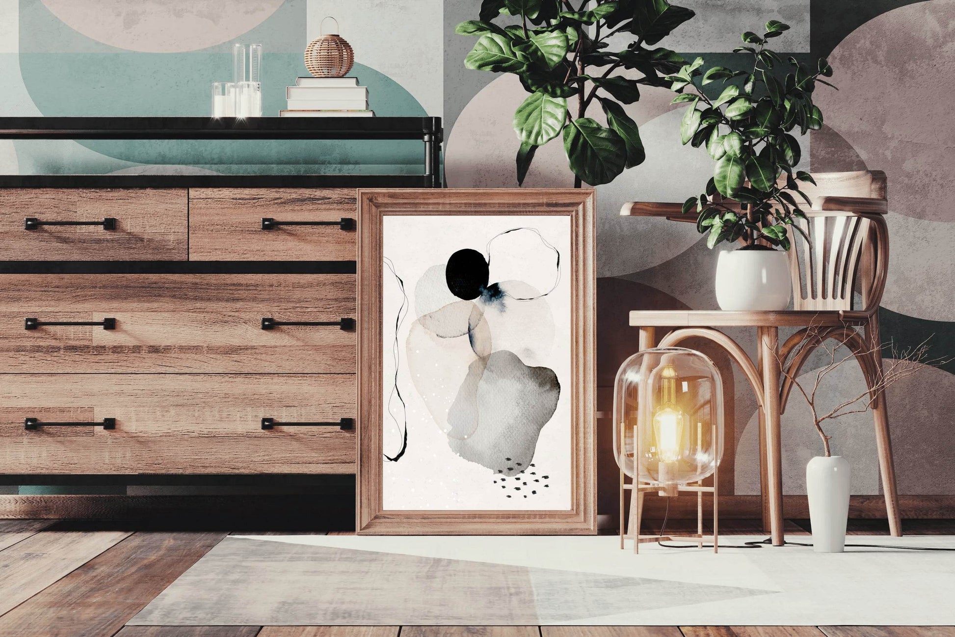 Watercolor Abstract Wall Art - beink online art store