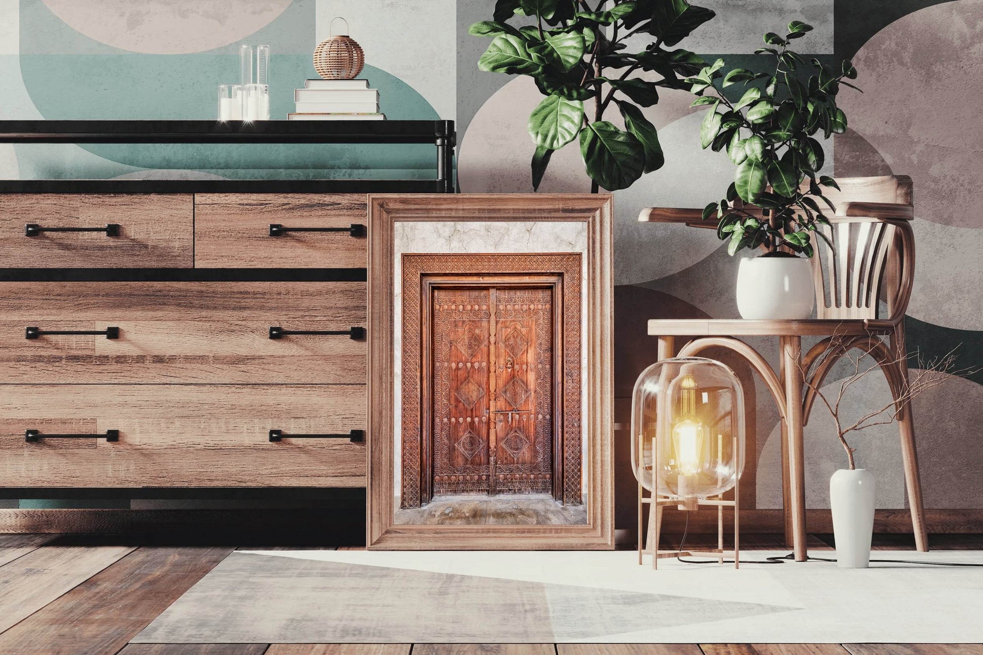 A Door to the Past Wall Art - beink online art store
