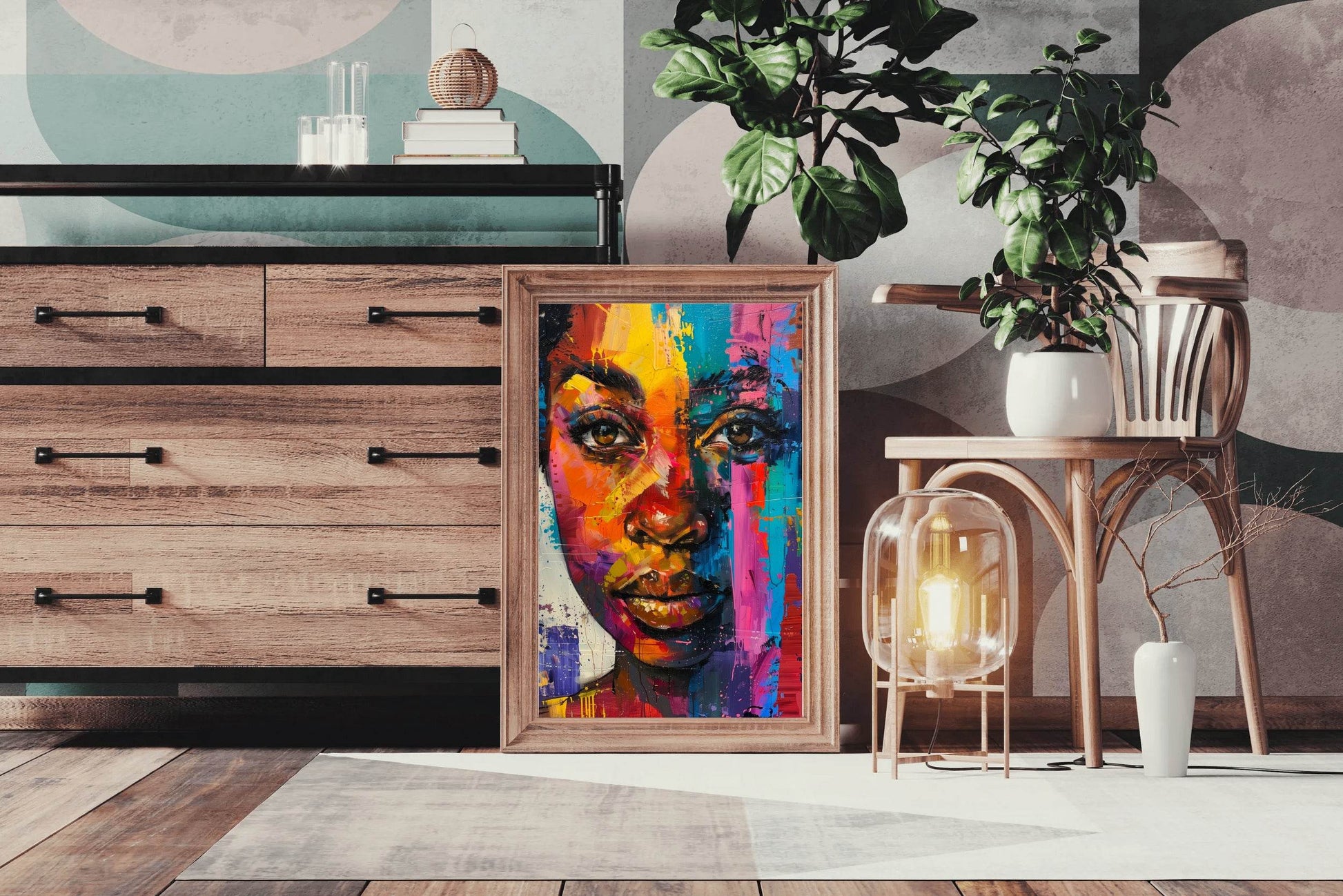 African Woman Wall Art - beink online art store