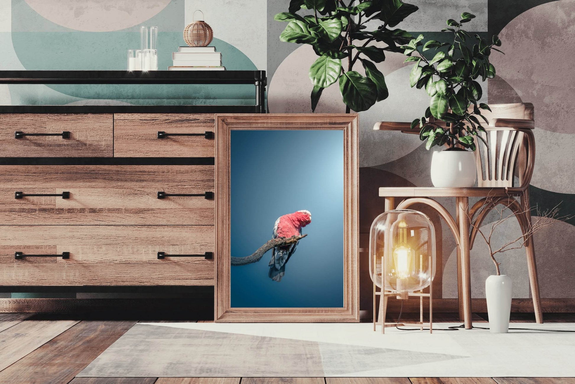 Galah Bird Wall Art - beink online art store