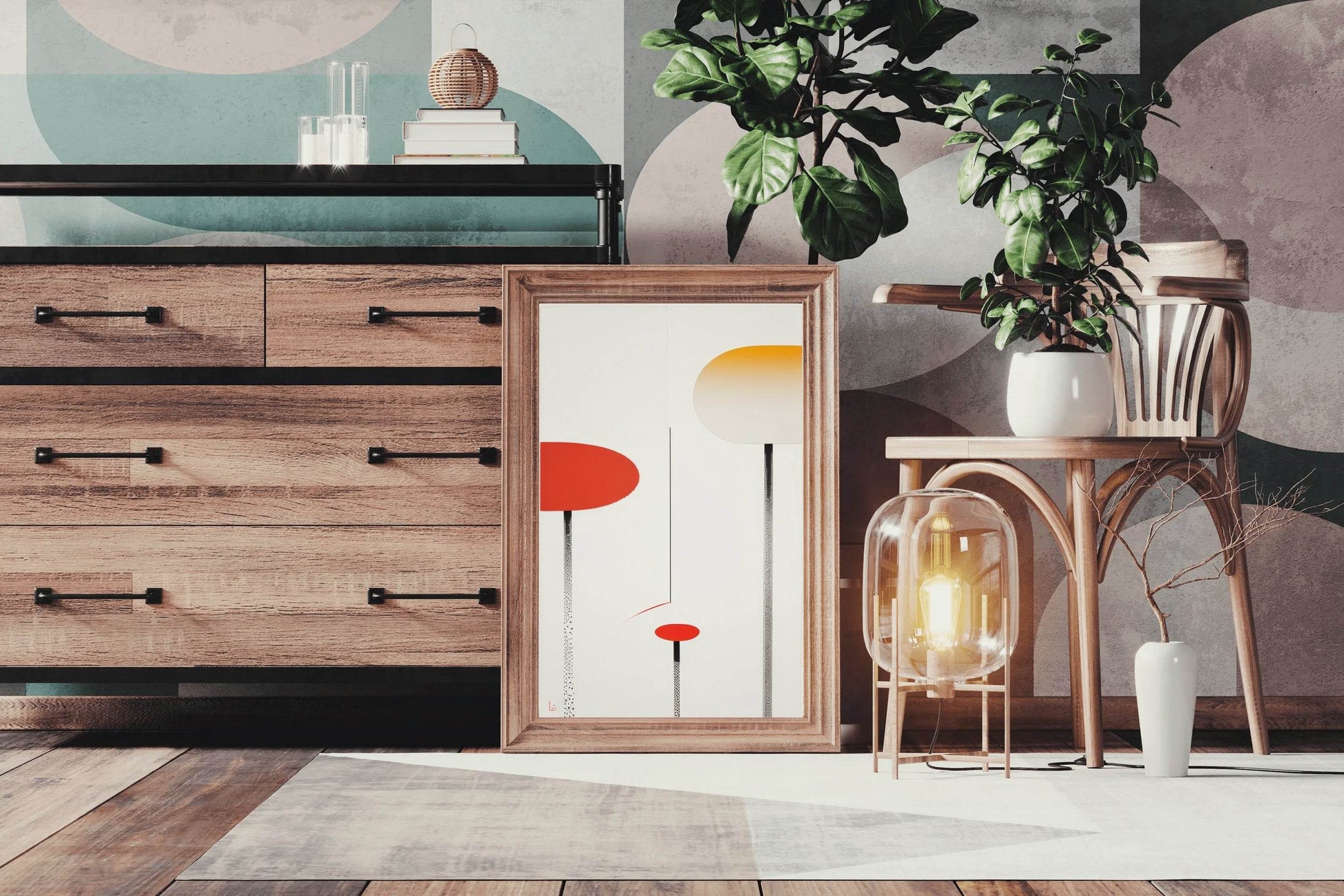 Creative Thinking Abstrat Wall Art - beink online art store
