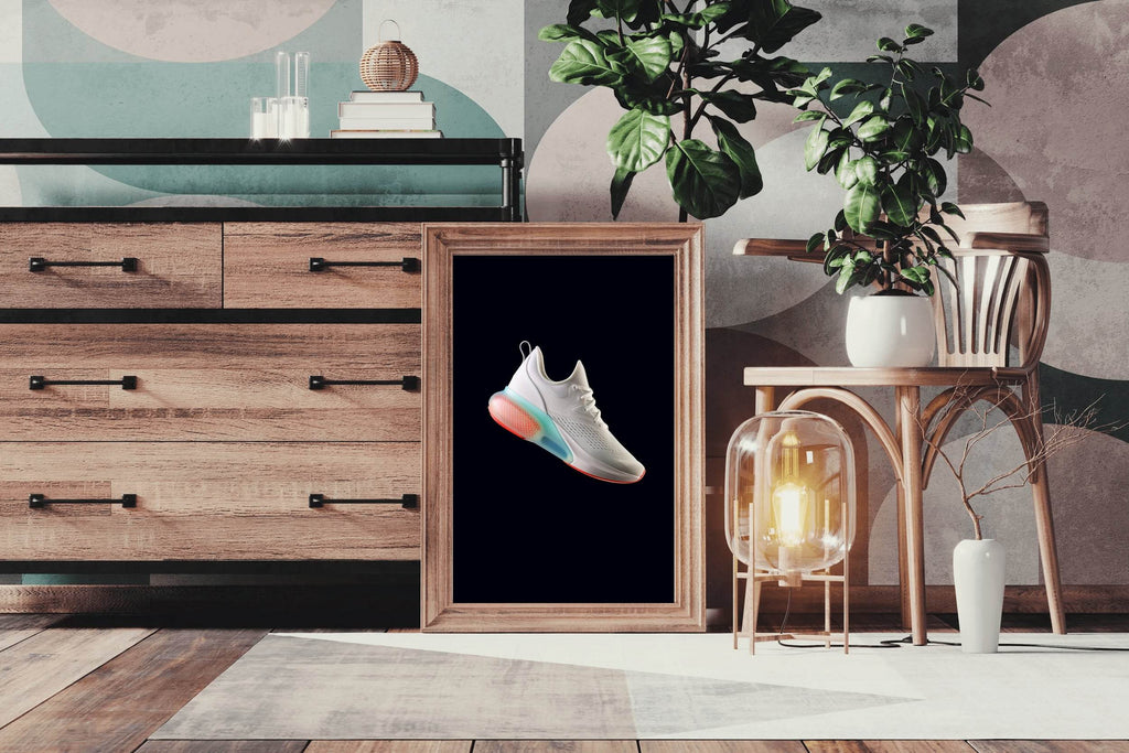 Joyride Running Shoes Wall Art - beink online art store