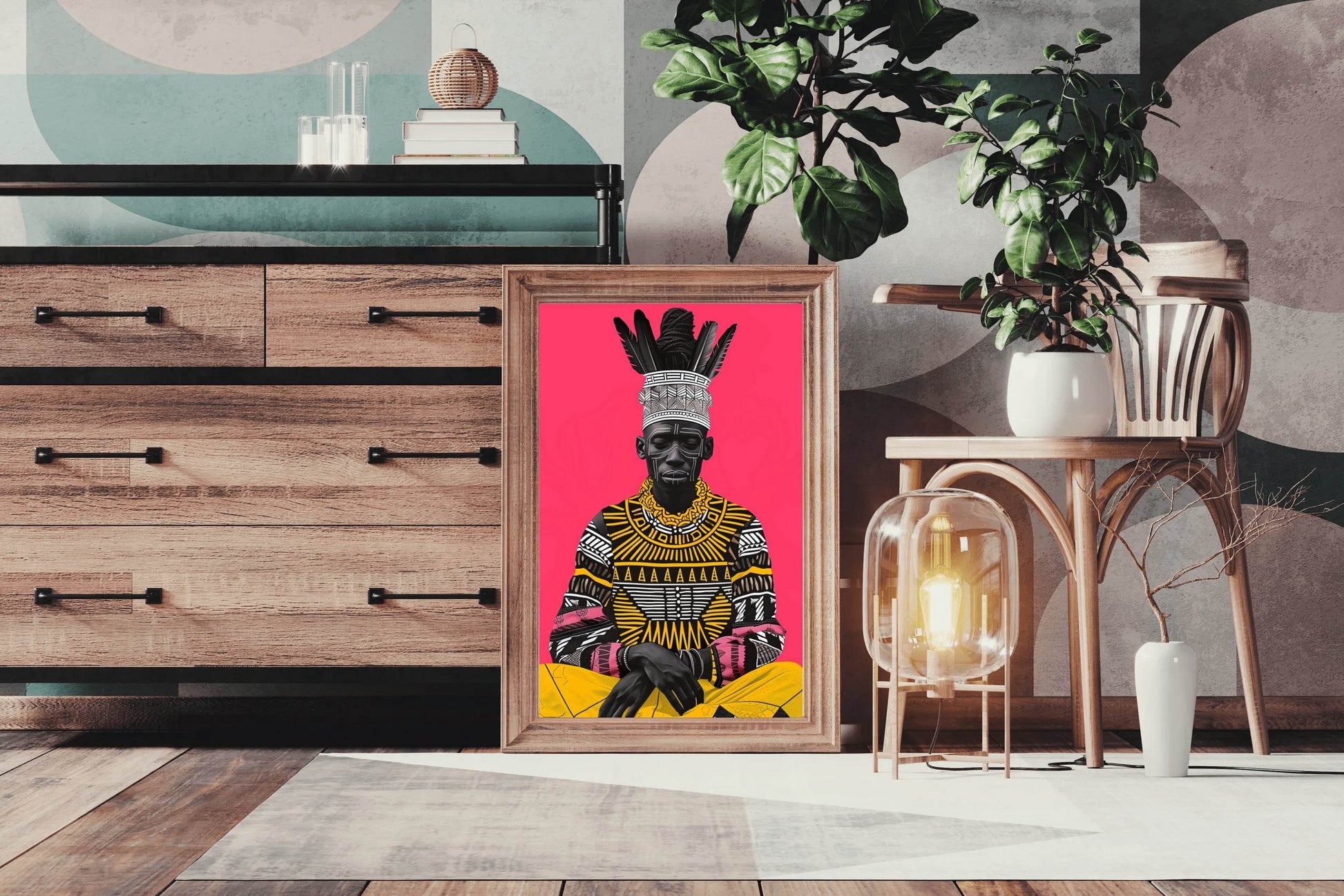 African Symbols Wall Art - beink online art store