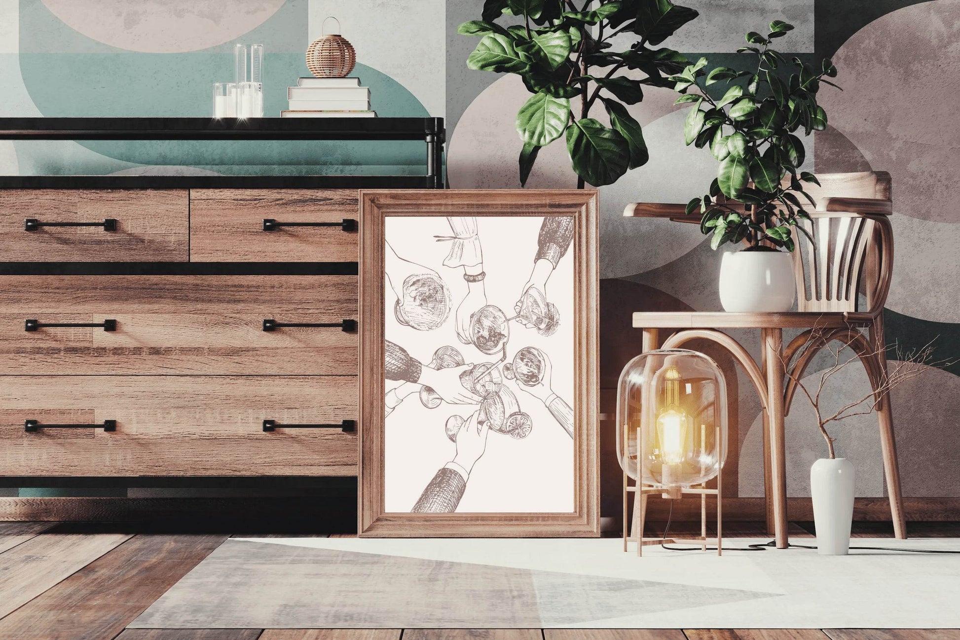 Cocktail Box Wall Art - beink online art store