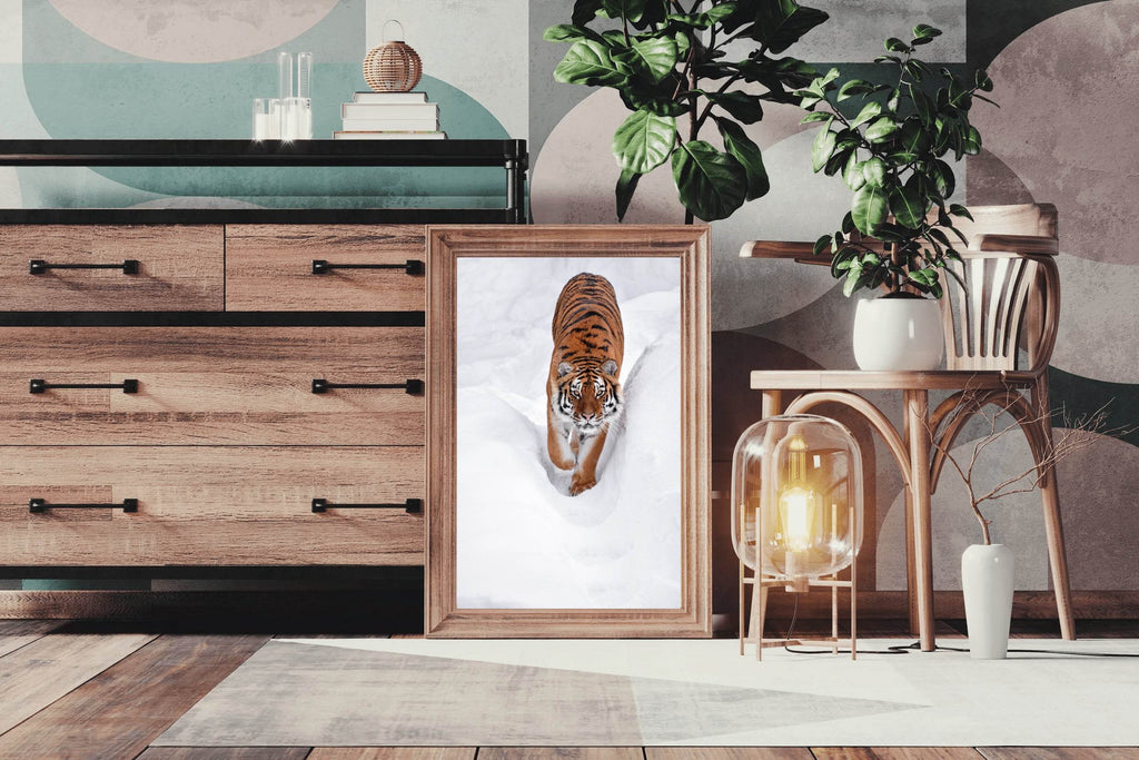 Siberian Tiger Animal Wall Art - beink online art store