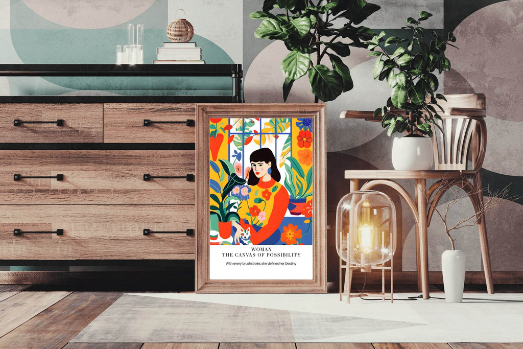 Abaya Plant Leaf Painting WALL Art - beink online art store