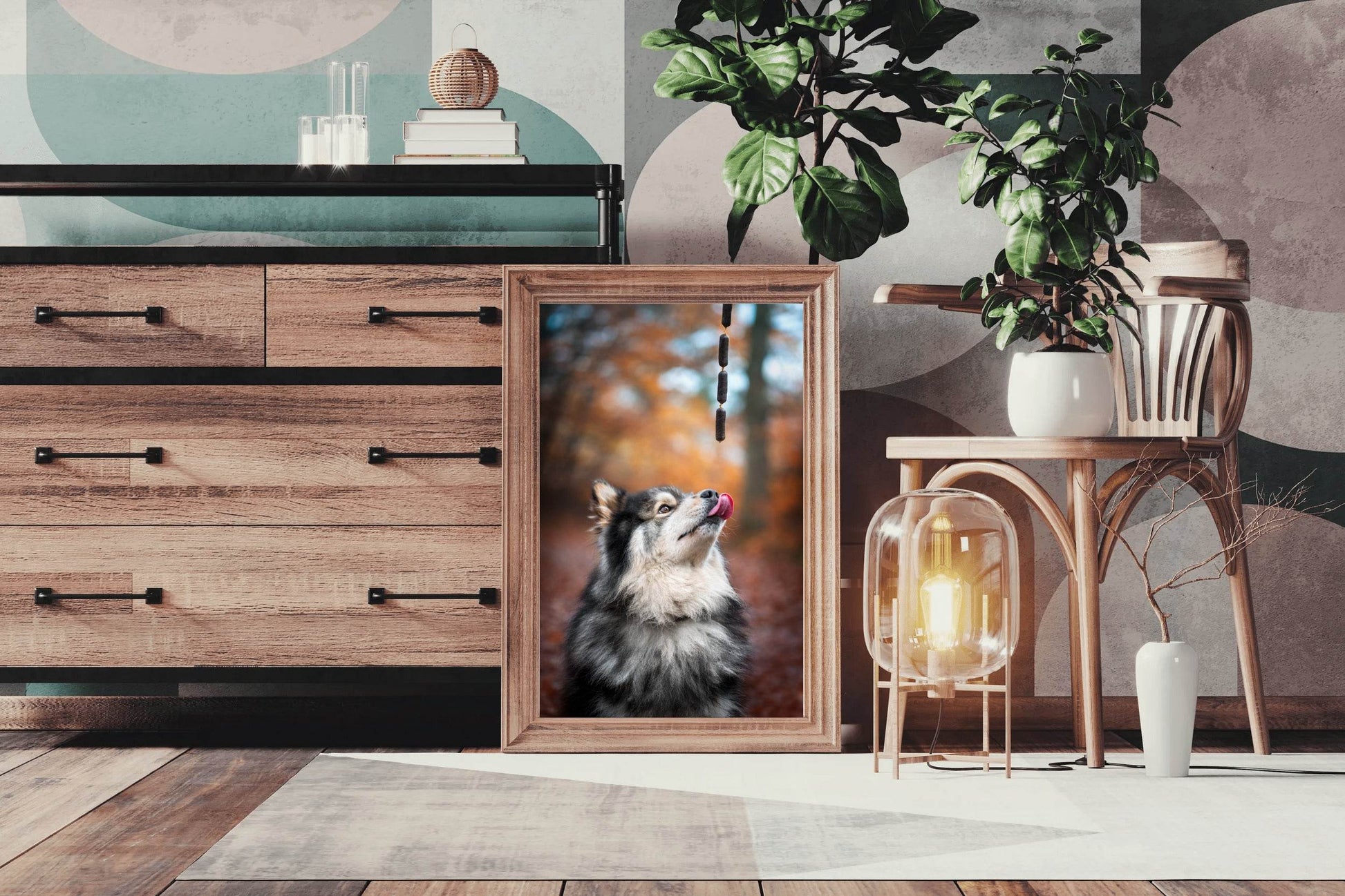 Finnish Lapphund Animal Wall Art - beink online art store