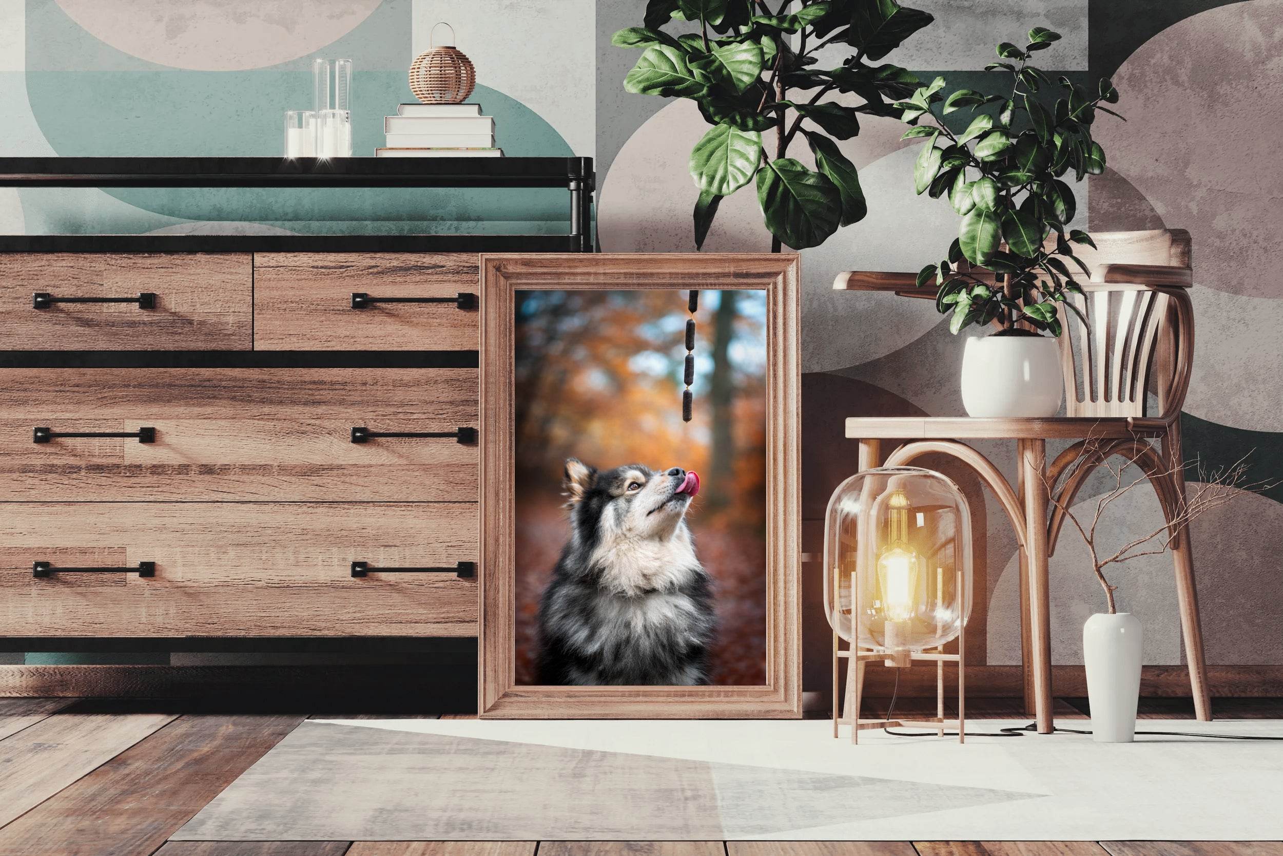 Finnish Lapphund Animal Wall Art - beink online art store