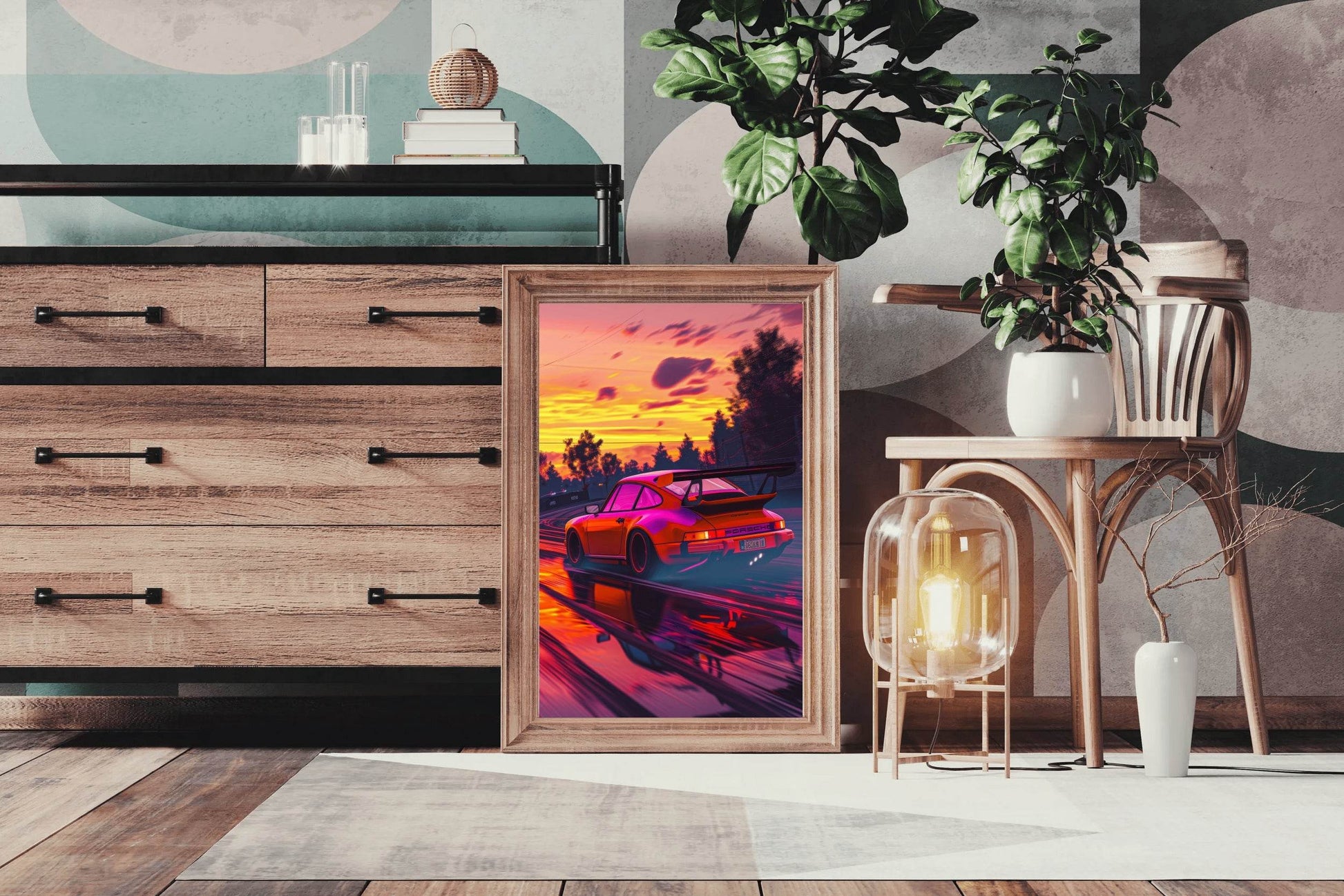 Porsche 911 Captivating Wall Art - beink online art store