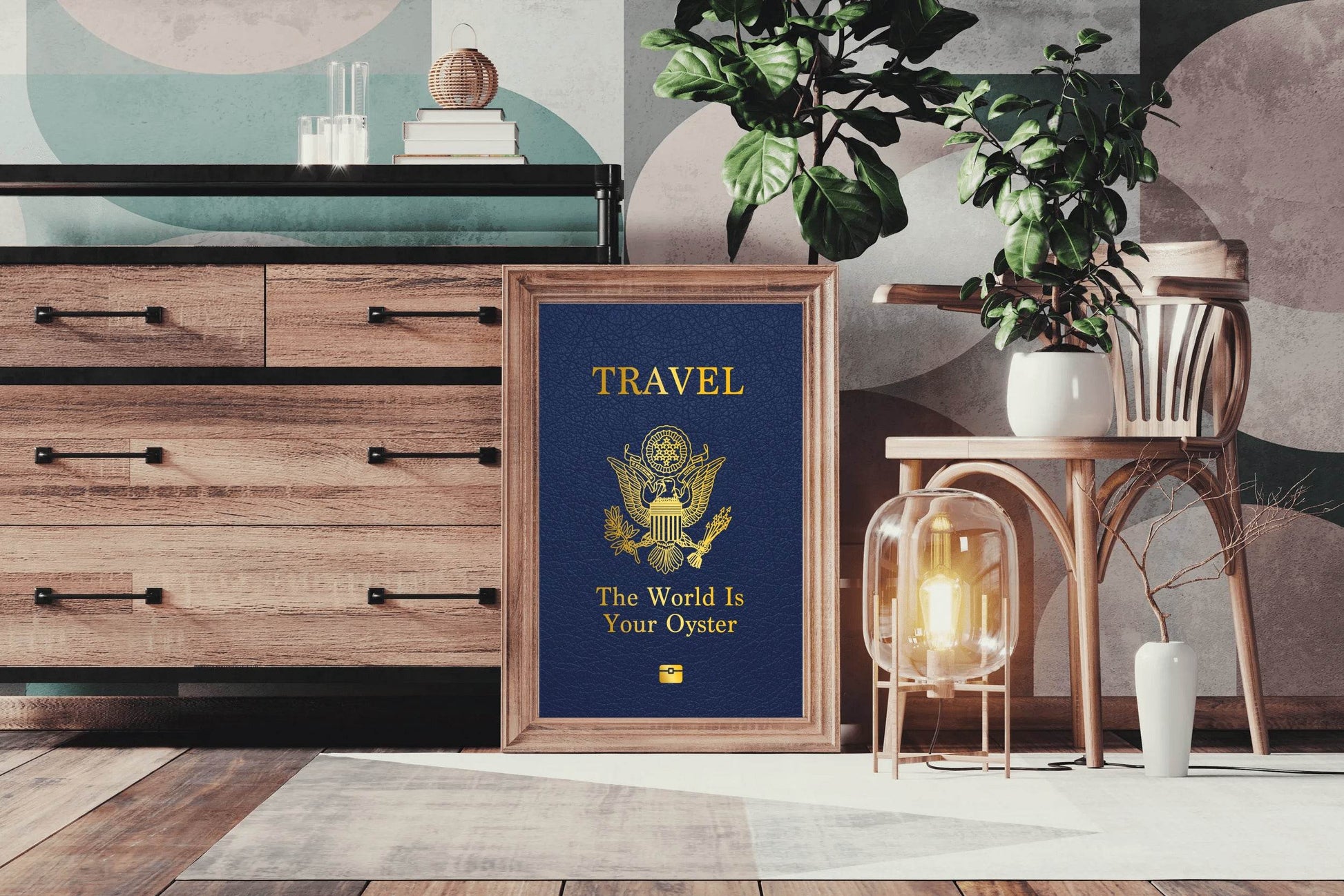 Travel Passport Wall Art - beink online art store