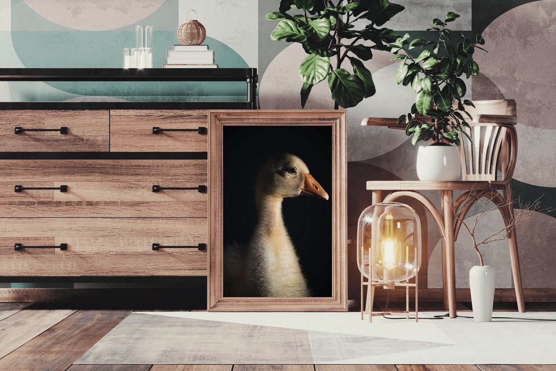 Domestic Goose Wall Art - beink online art store