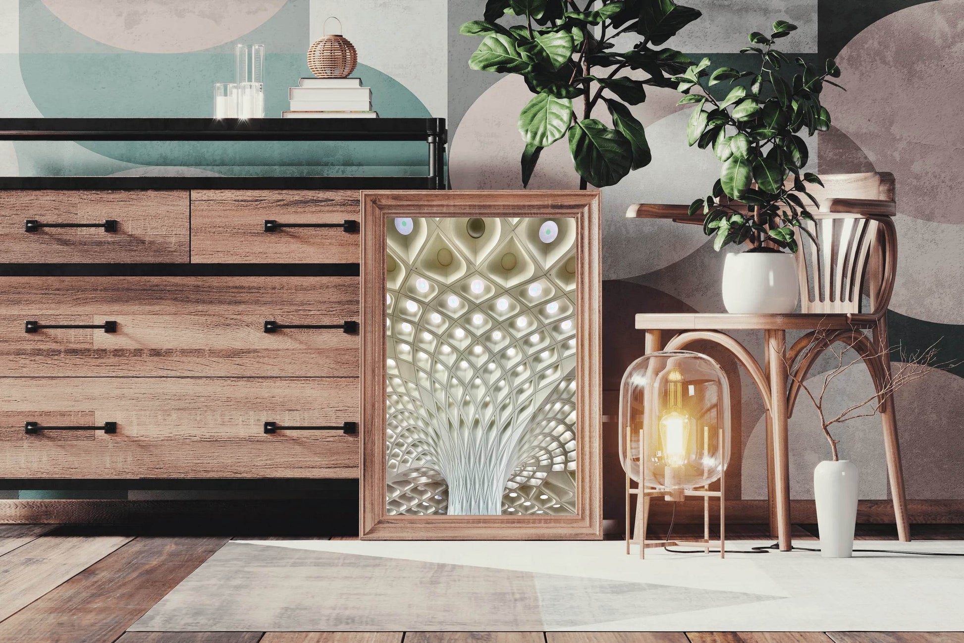 Geometric Symphony Wall Art - beink online art store