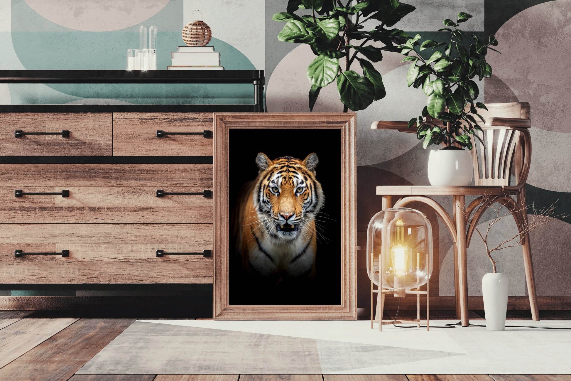 Siberian Tiger Animal Wall Art - beink online art store
