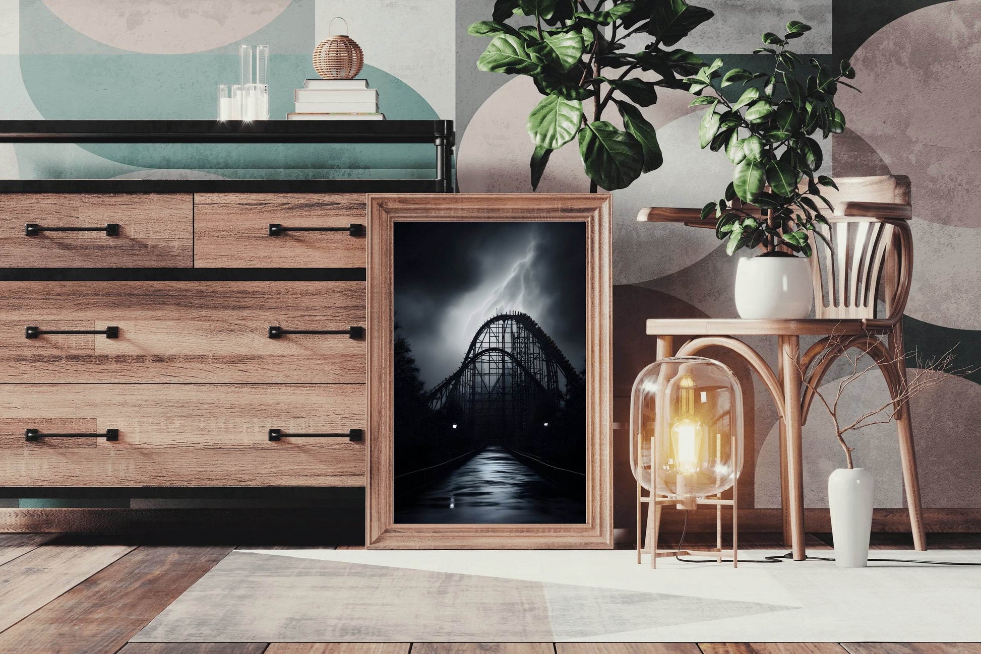 Dark Road Wall Art - beink online art store
