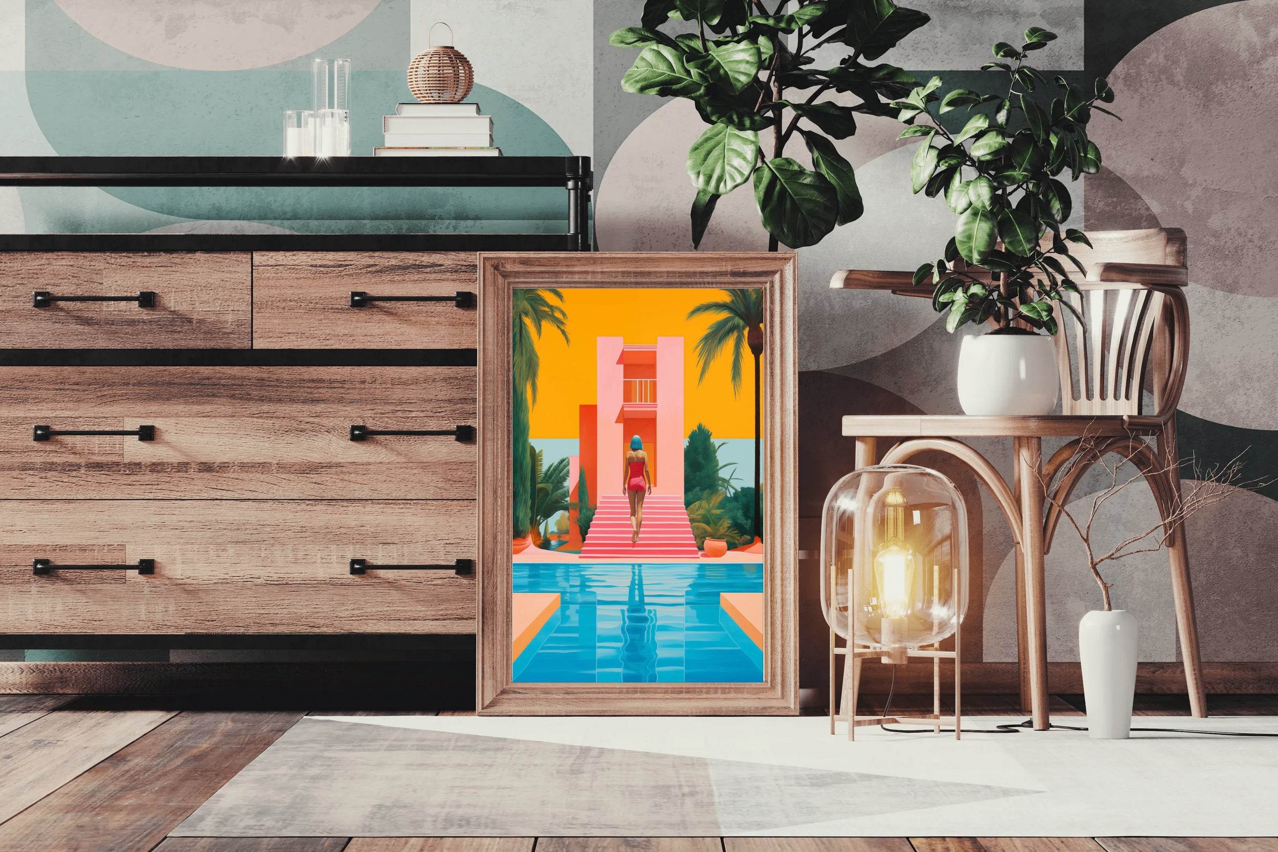 Summer Escape - State of Relaxation Wall Art - beink online art store